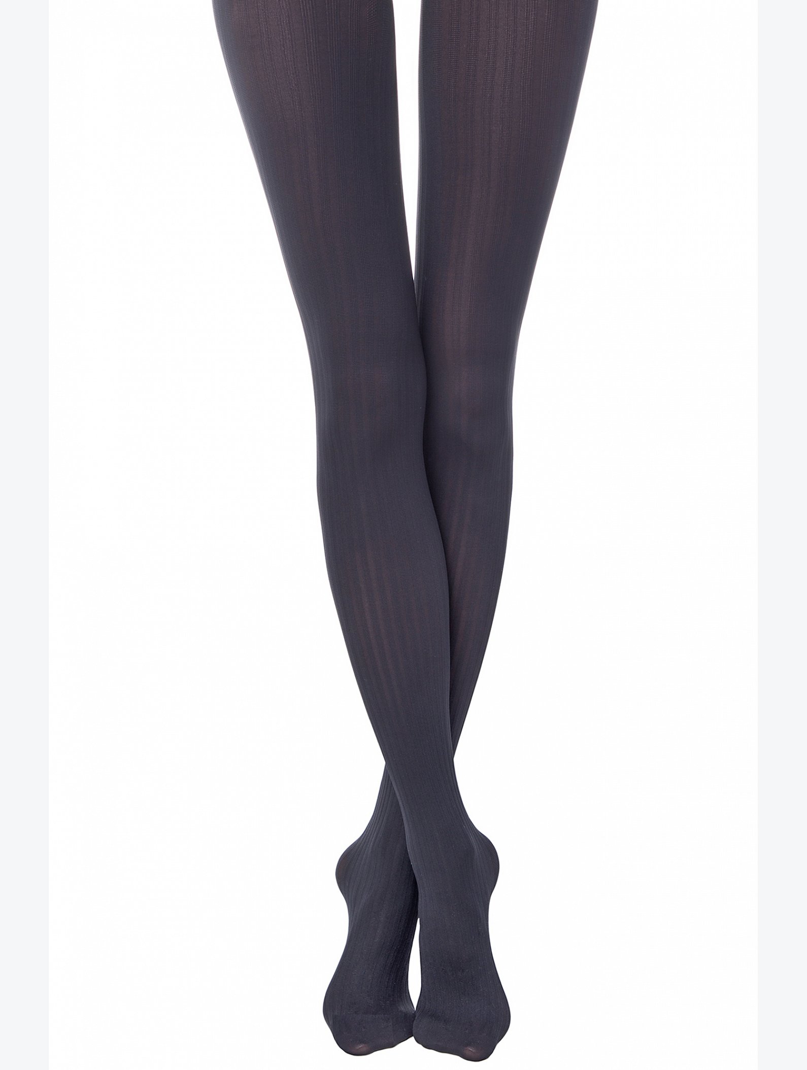 Женские колготки с вертикальным переплетением 60 ден Conte Elegant