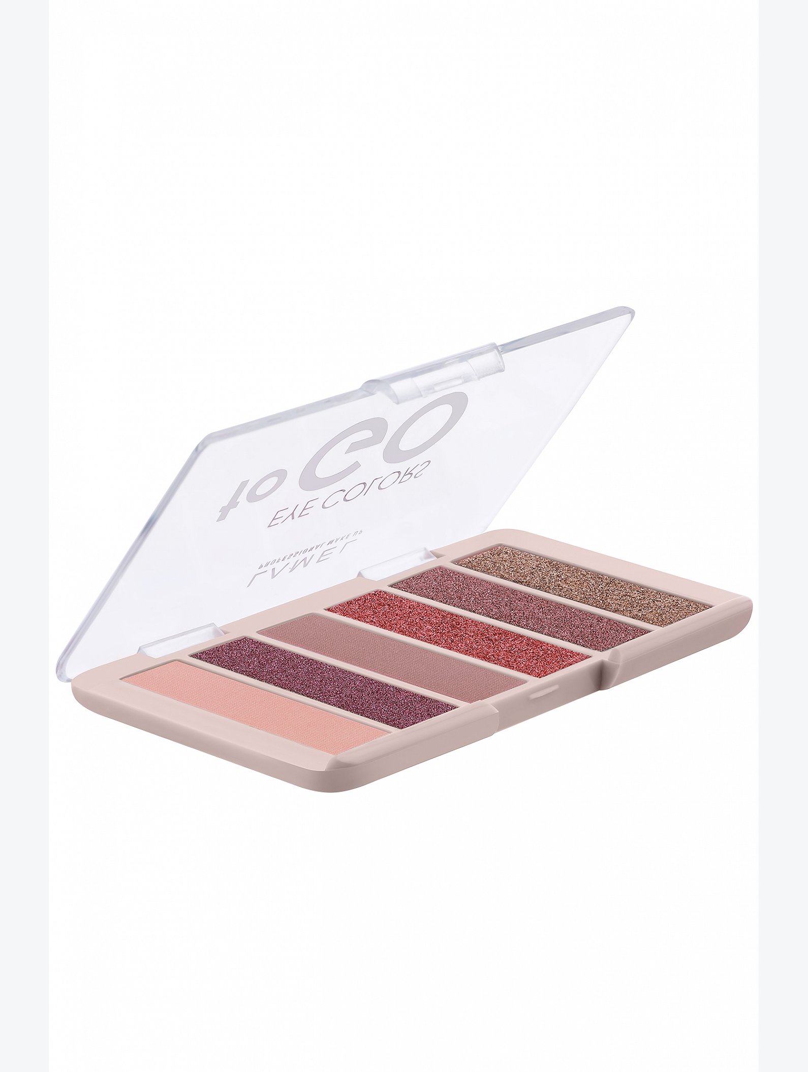 Набор теней для век Eye Colors to GO т.401 nude 4 г LAMEL Professional