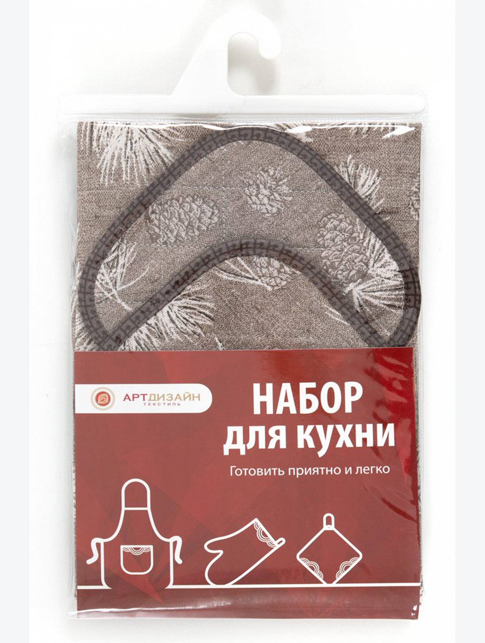 Набор для кухни из рогожки АртДизайн