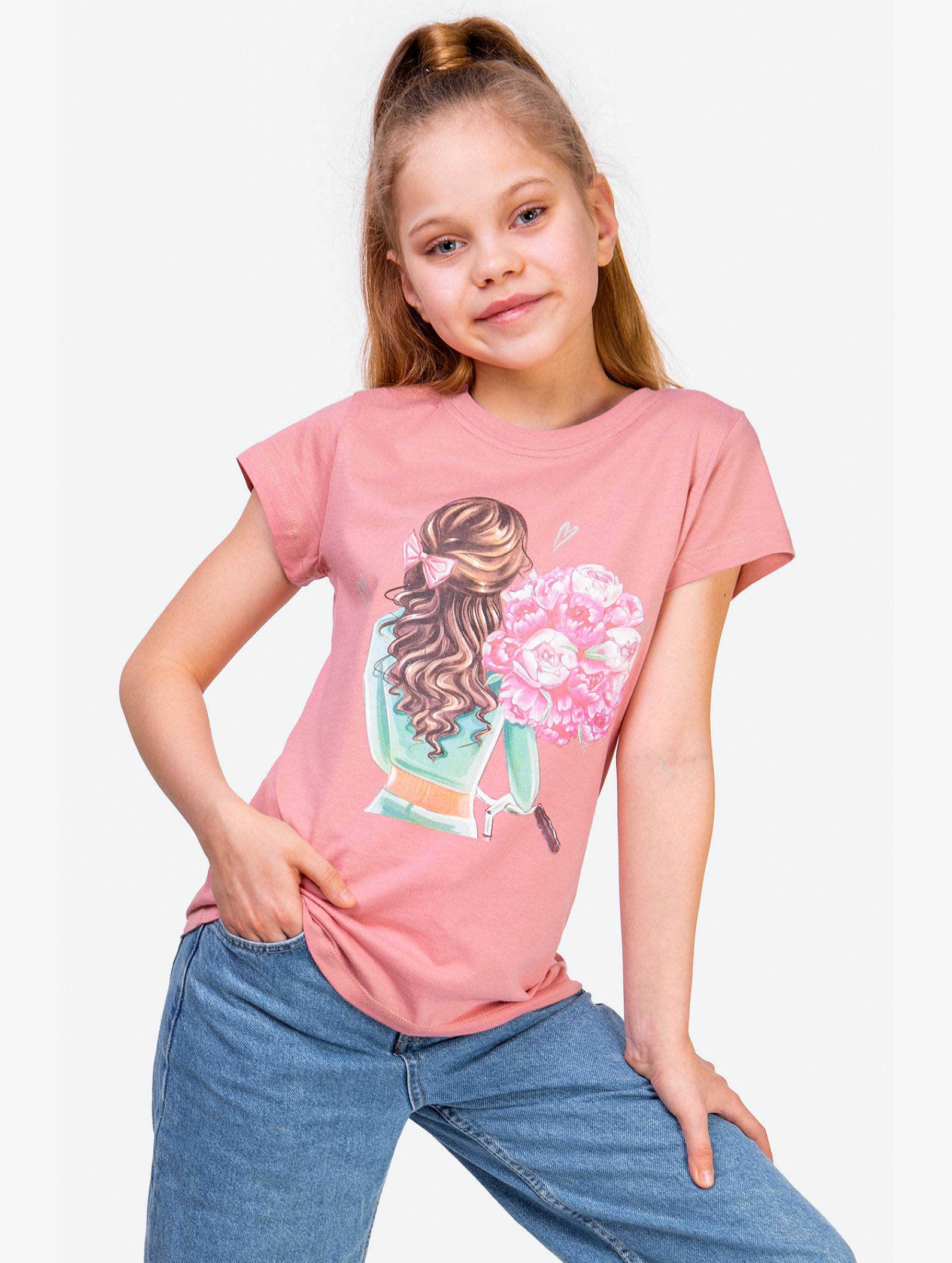 Футболка для девочки Bonito