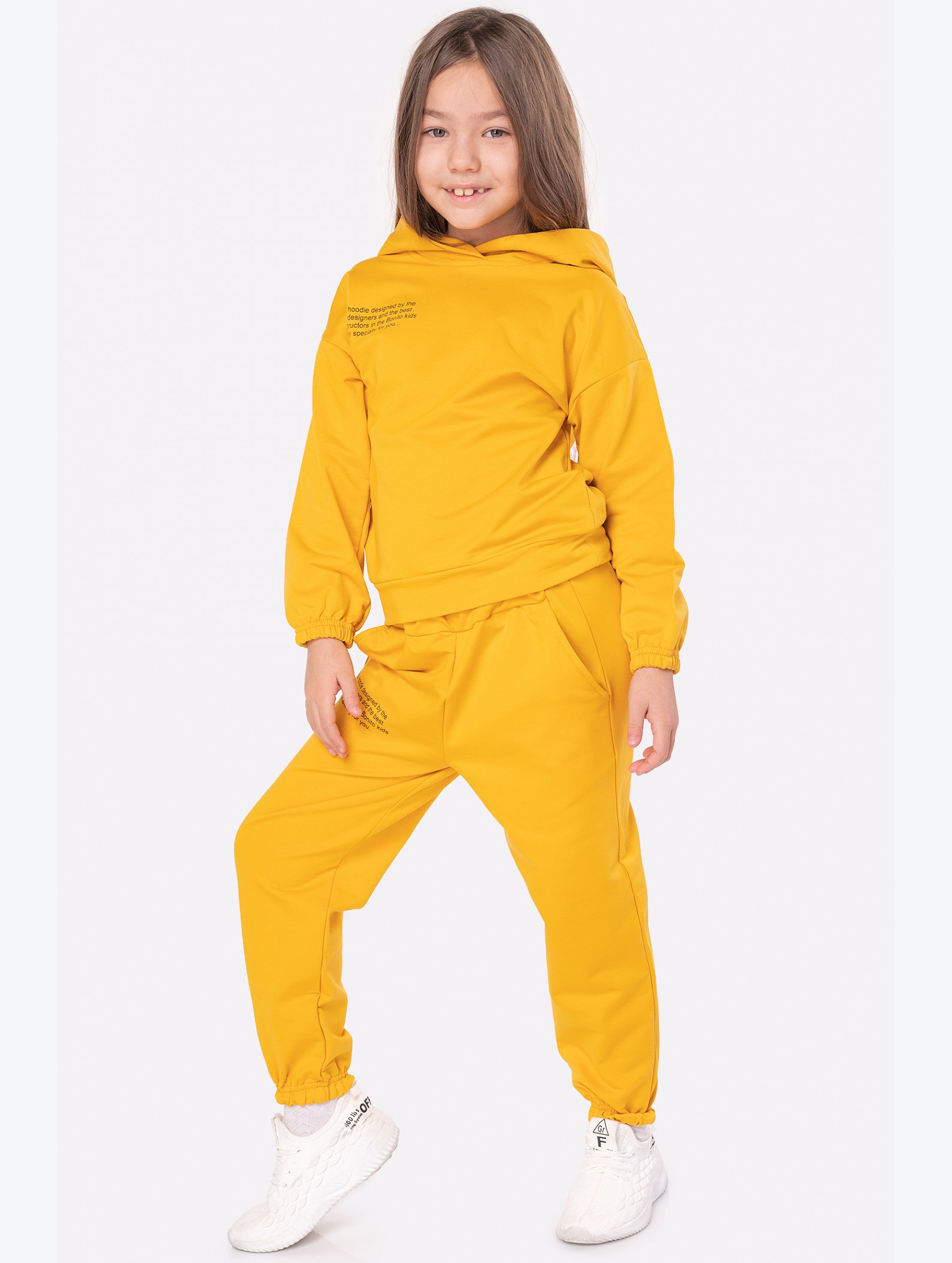 Костюм для девочки из футера Bonito