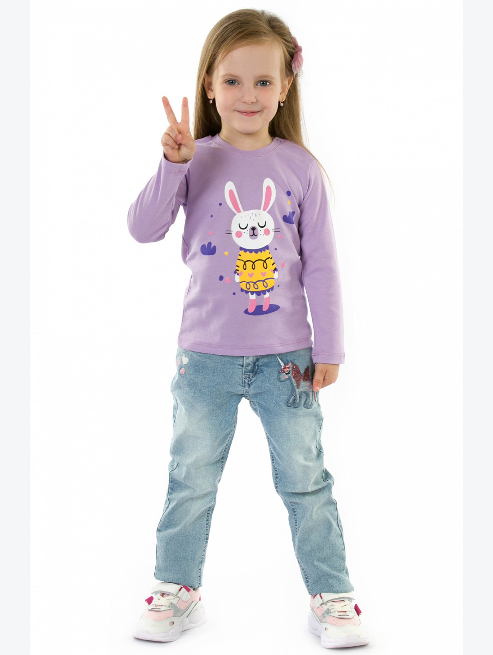 Лонгслив для девочки Baby Style