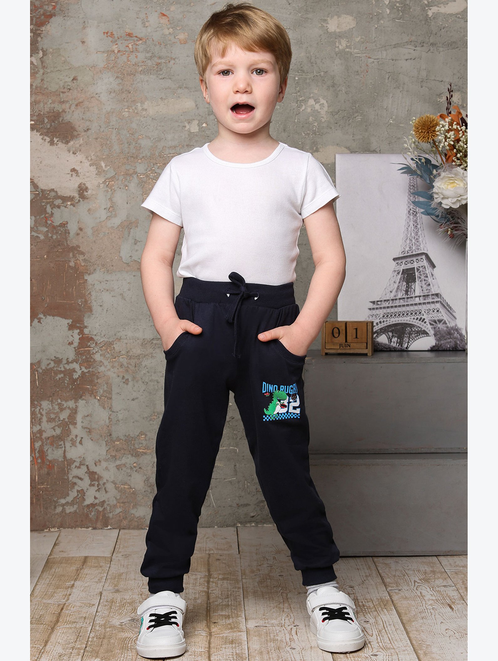 Брюки из футера для мальчика Baby Style