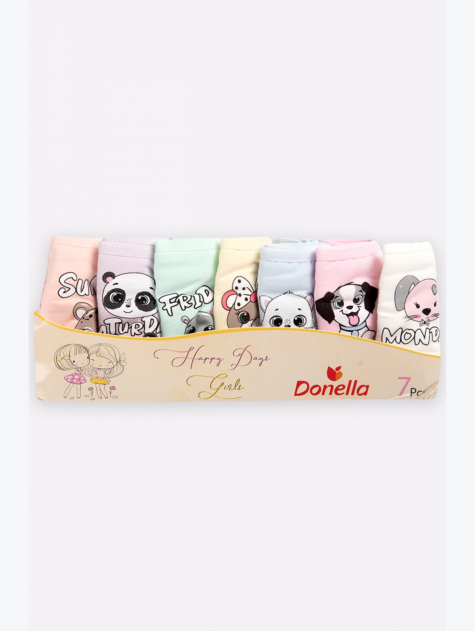 Трусы для девочки 7шт. Donella