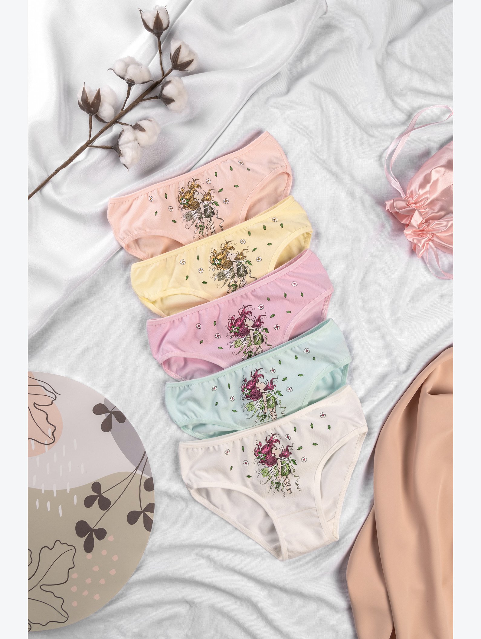 Трусы для девочки 5шт. Donella