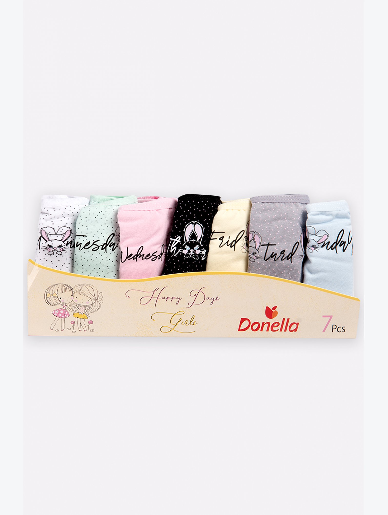 Трусы для девочки 7шт. Donella