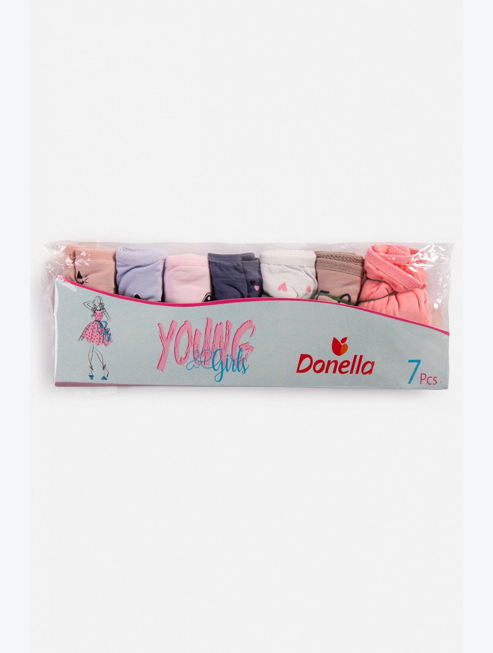 Трусы для девочки 7шт. Donella