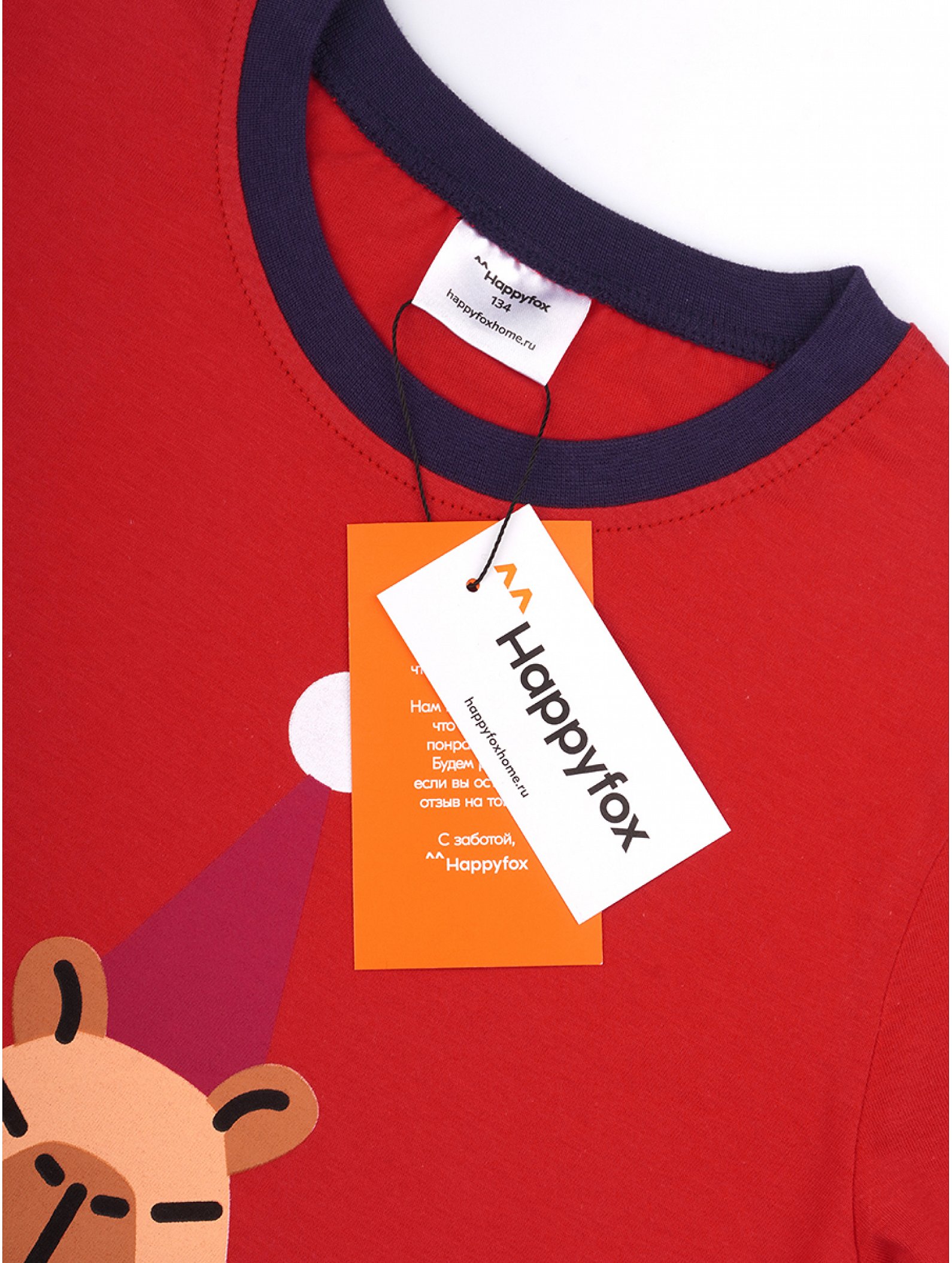 Детская новогодняя пижама Happyfox