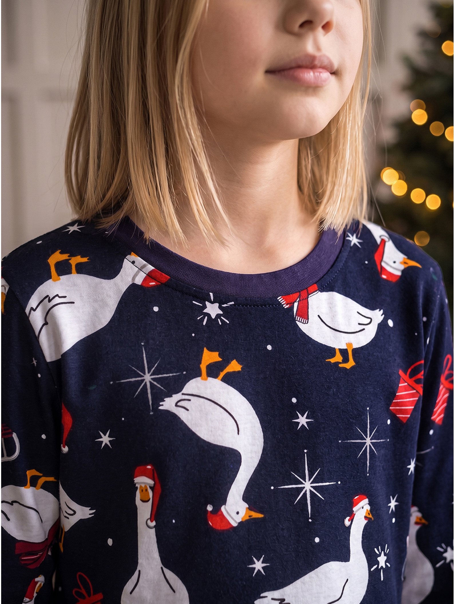 Детская новогодняя пижама Happyfox