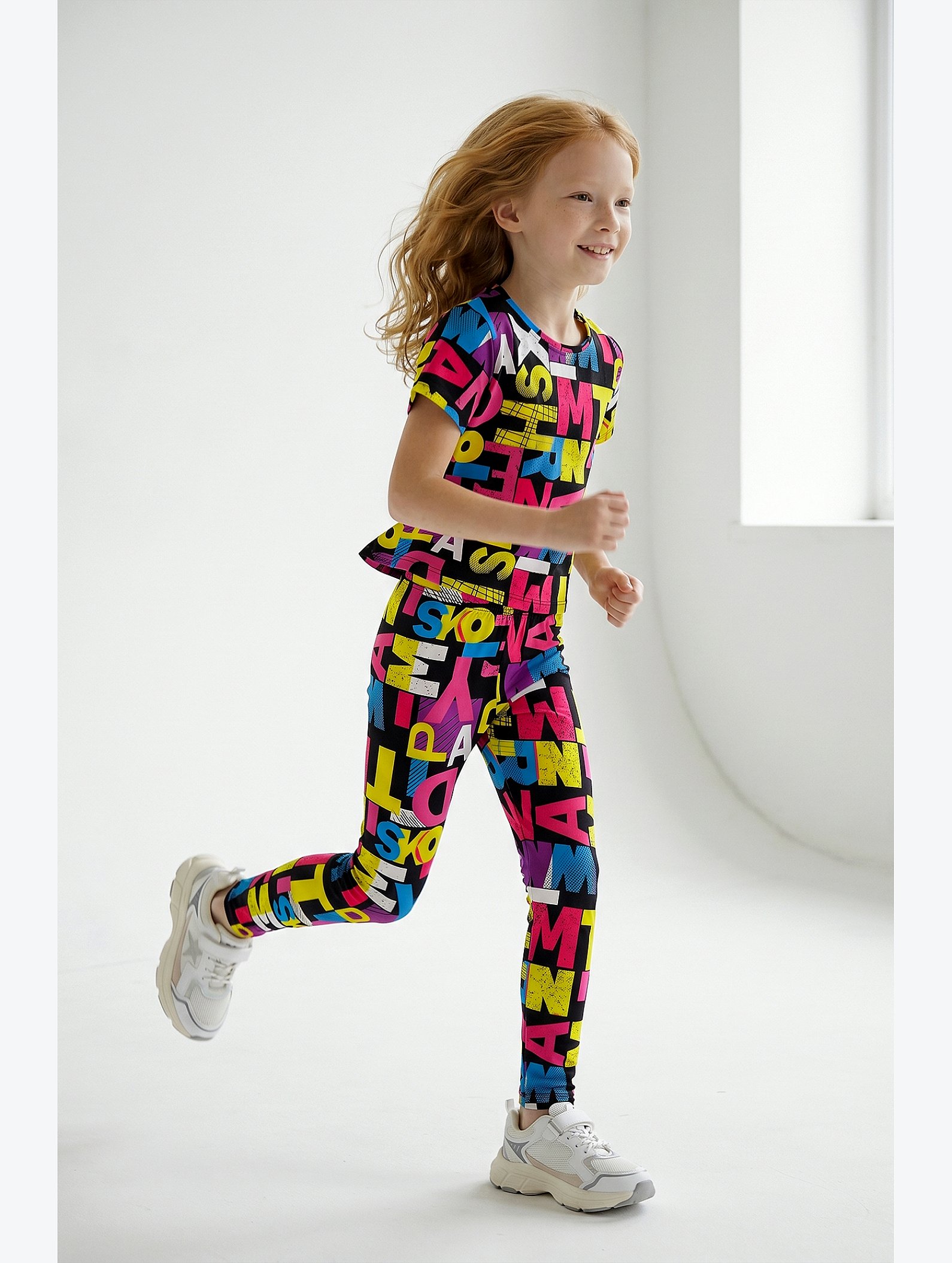 Летний костюм из бамбука для девочки Happyfox