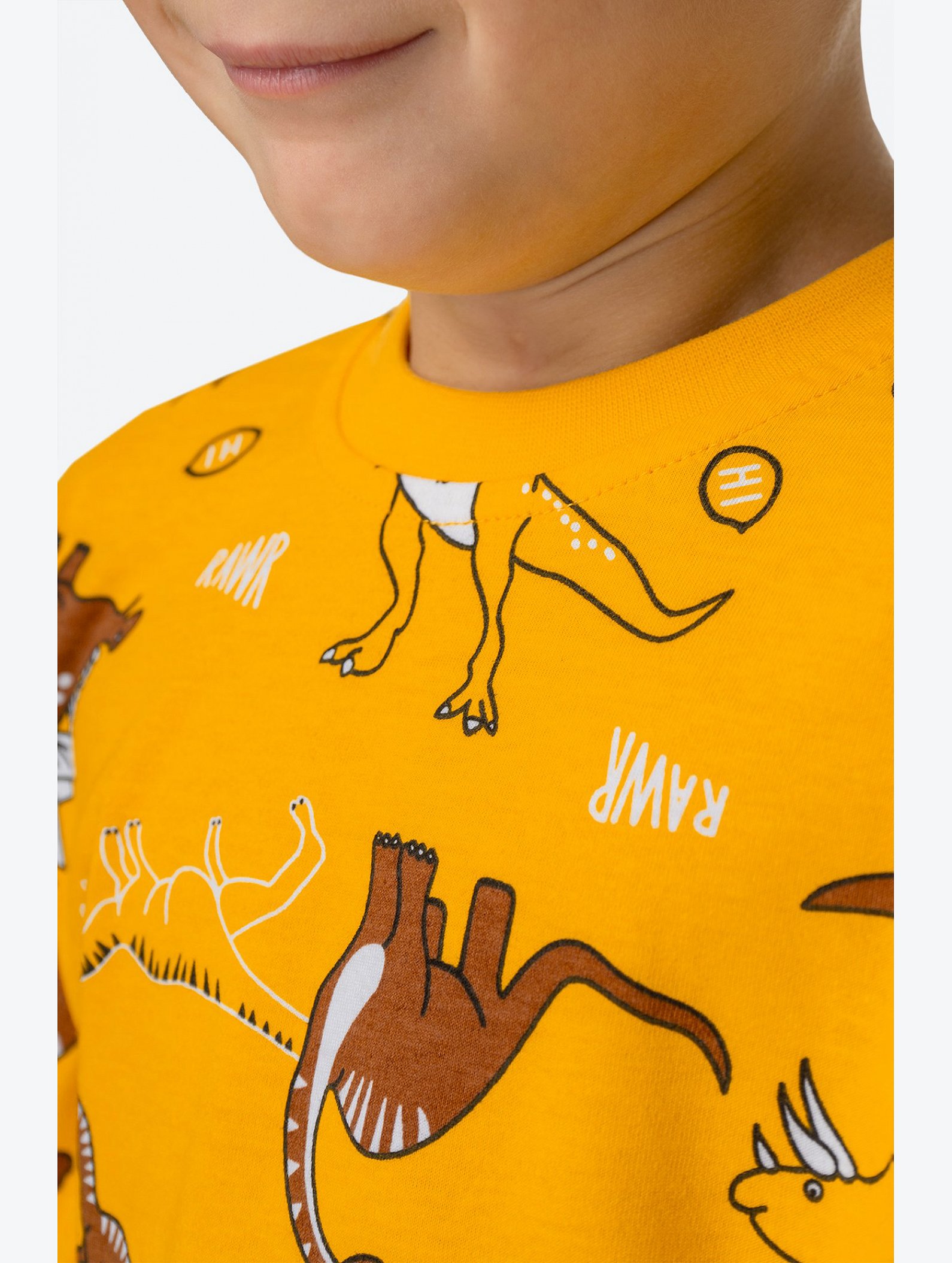 Хлопковая пижама для мальчика Happyfox