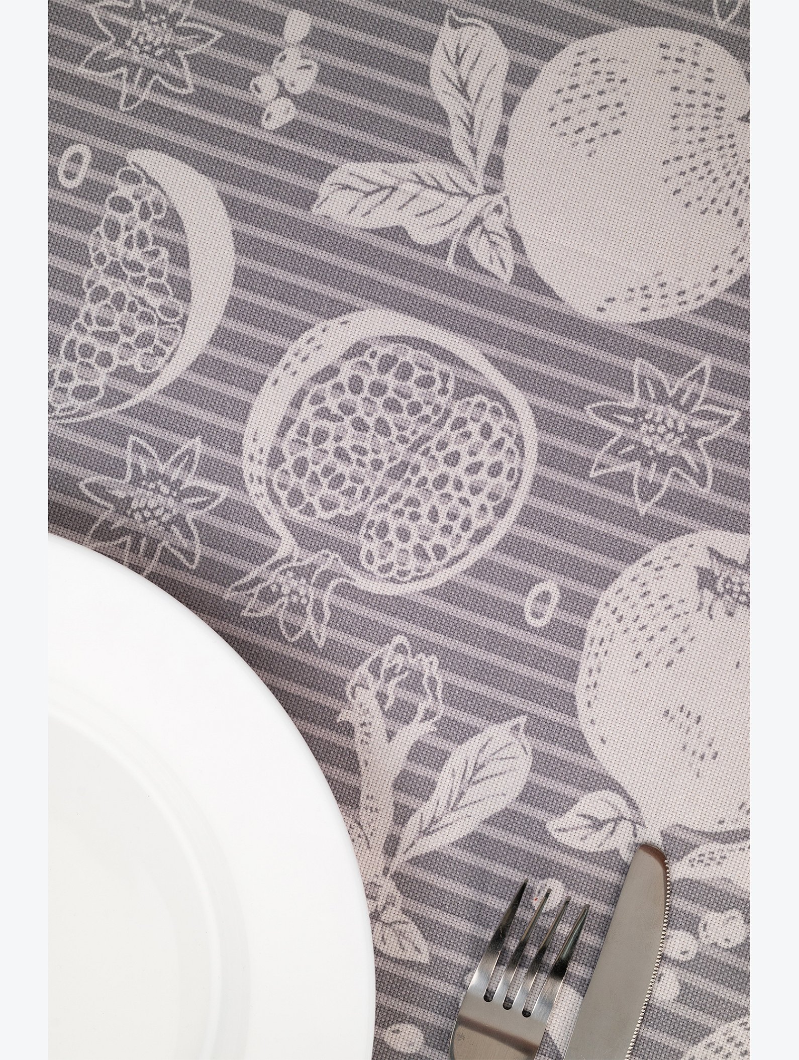 Дорожка на стол из рогожки 145Х45 Happy Fox Home