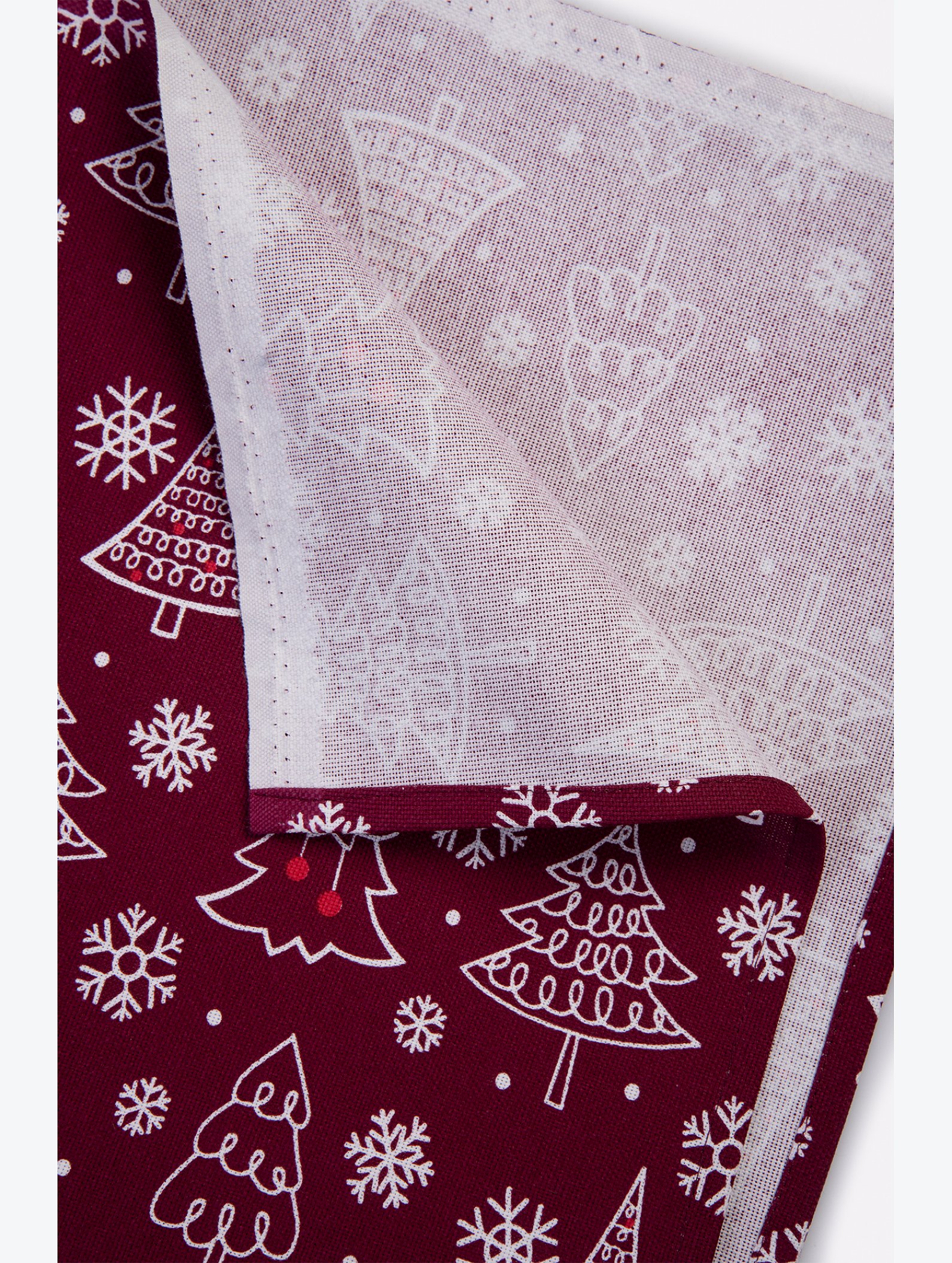 Дорожка на стол из рогожки 145x45 Happy Fox Home
