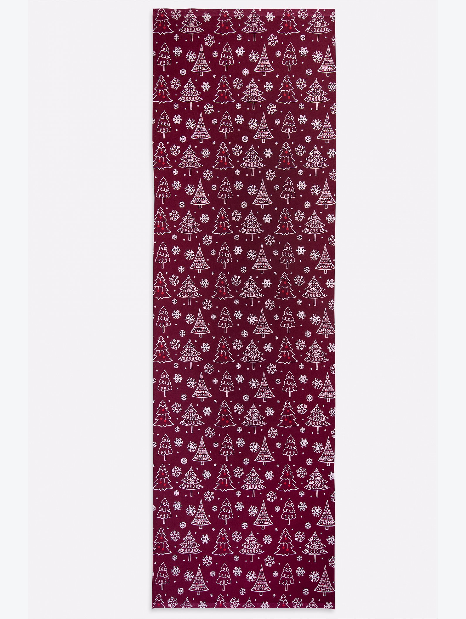 Дорожка на стол из рогожки 145x45 Happy Fox Home