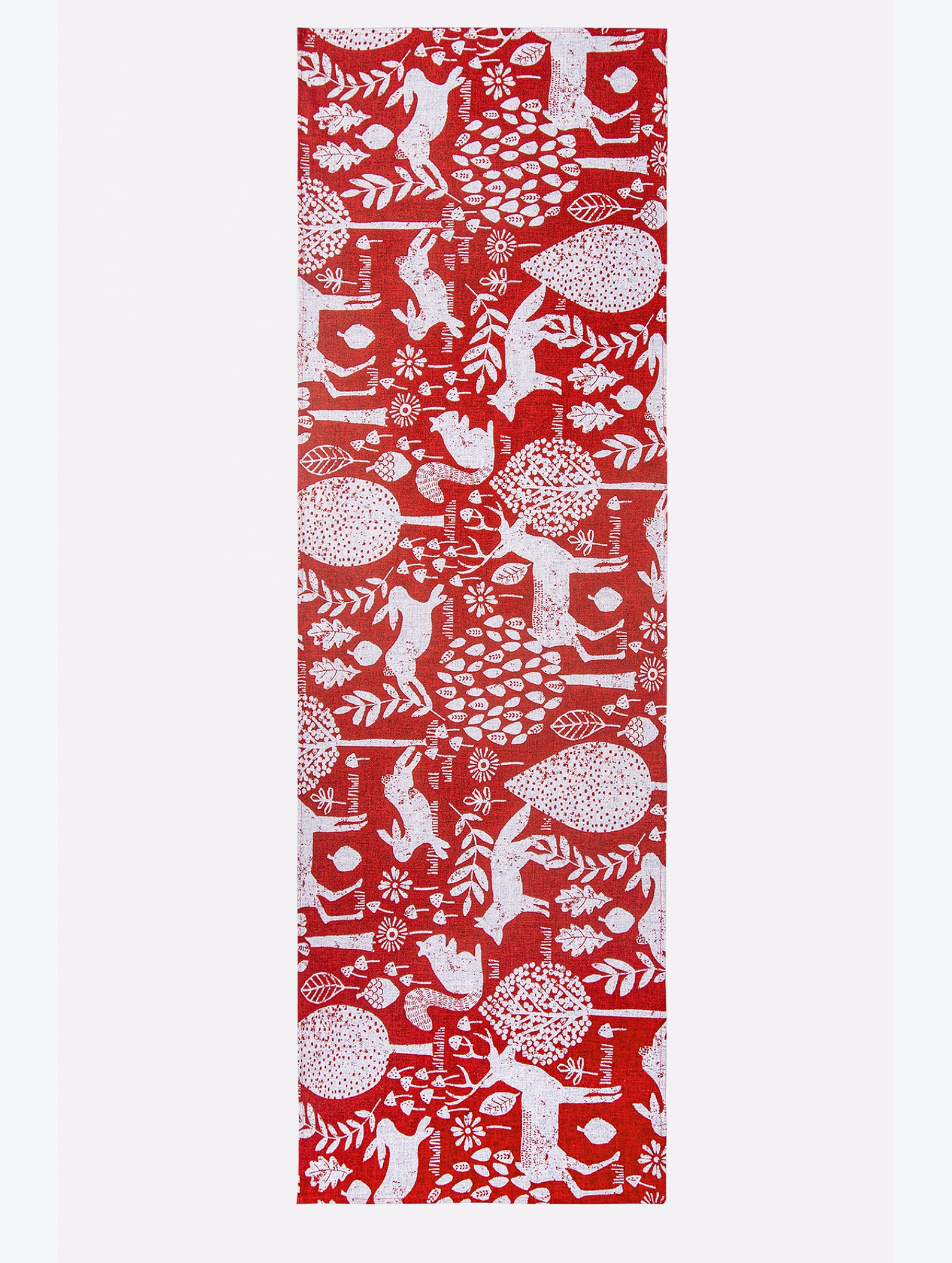 Дорожка на стол из рогожки 145x45 Happy Fox Home