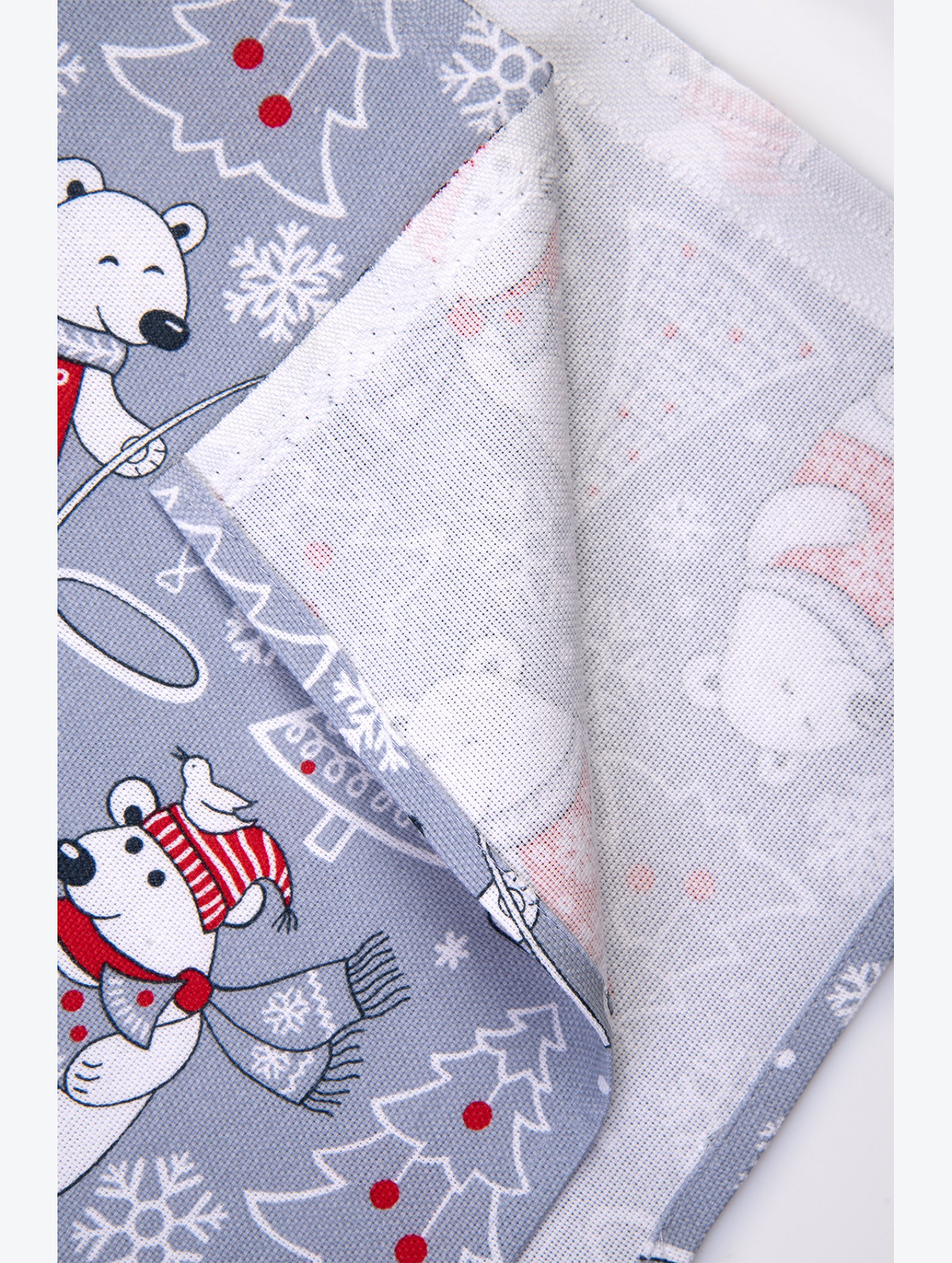 Дорожка на стол из рогожки 145x45 Happy Fox Home