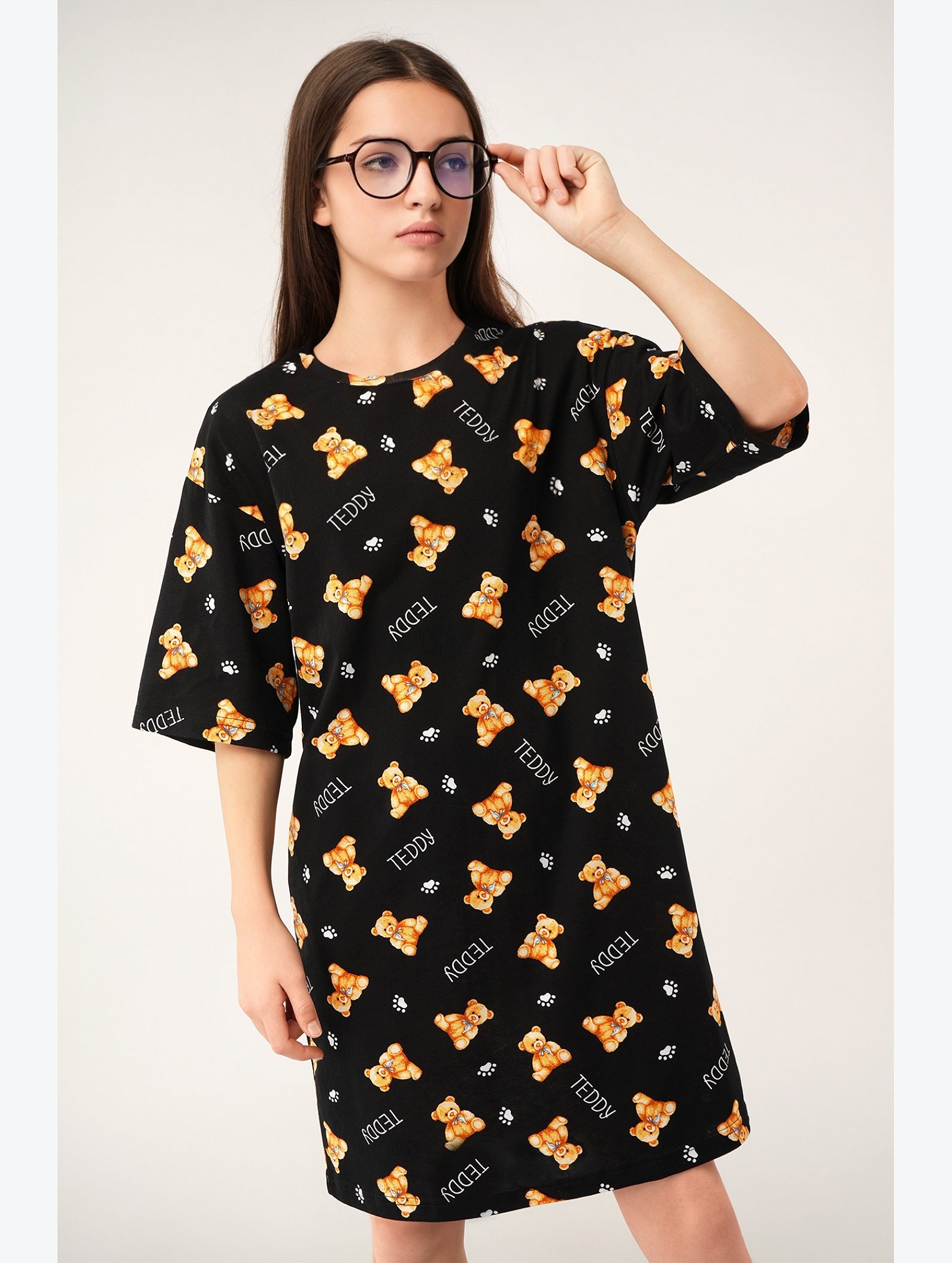Туника оверсайз для девочки Happyfox