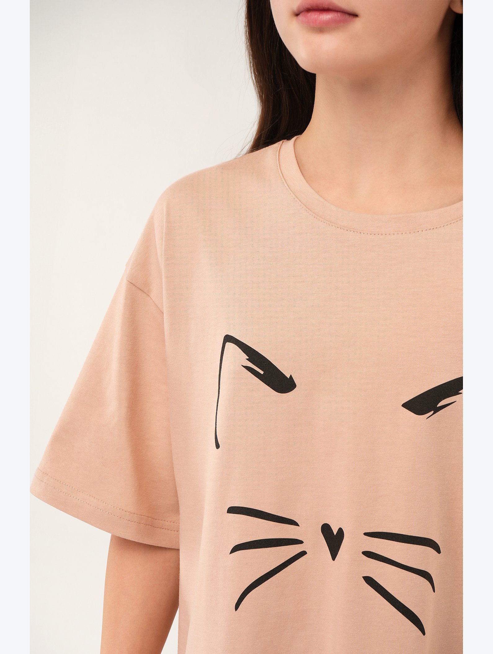 Туника оверсайз для девочки Happyfox
