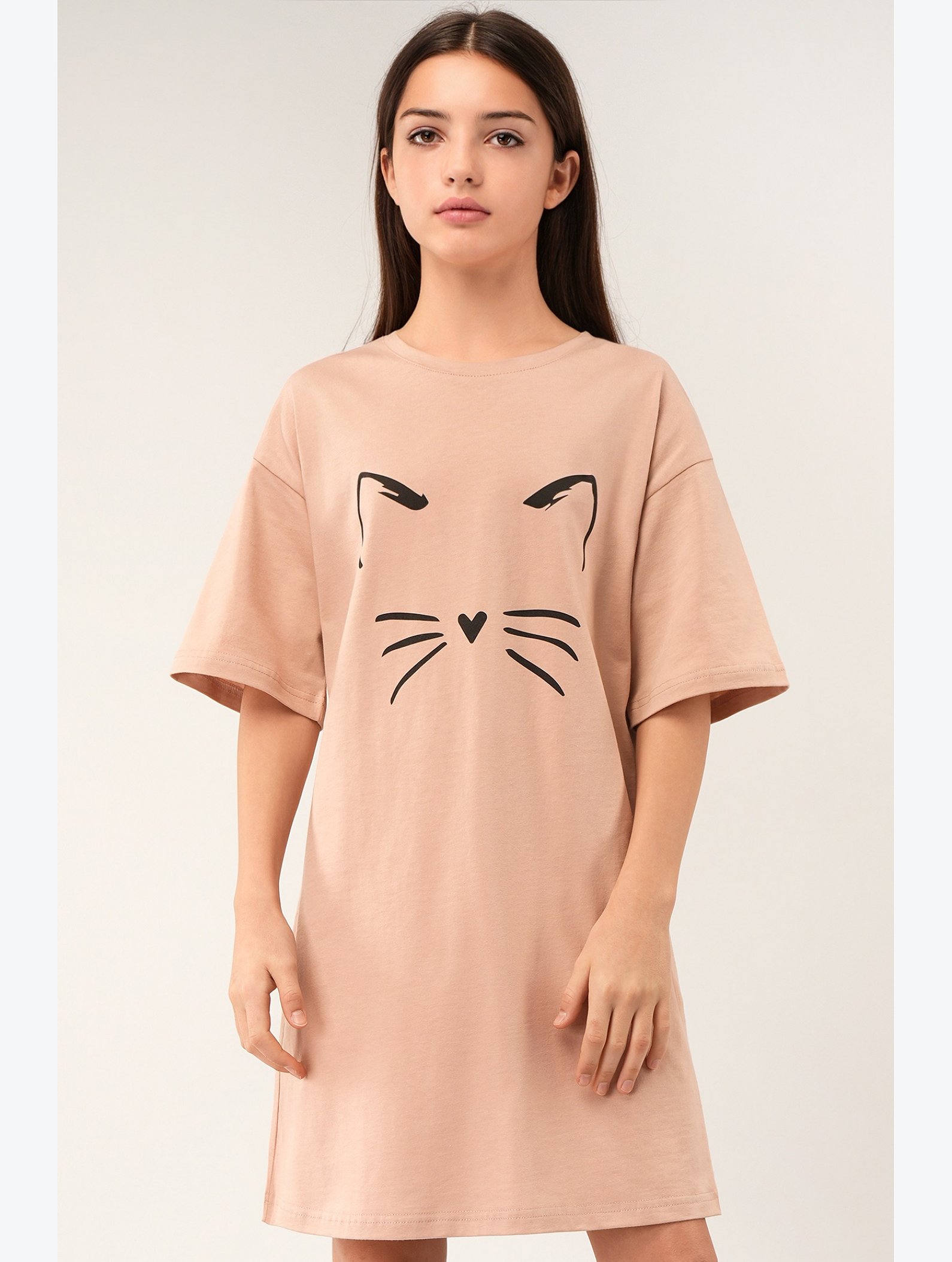 Туника оверсайз для девочки Happyfox