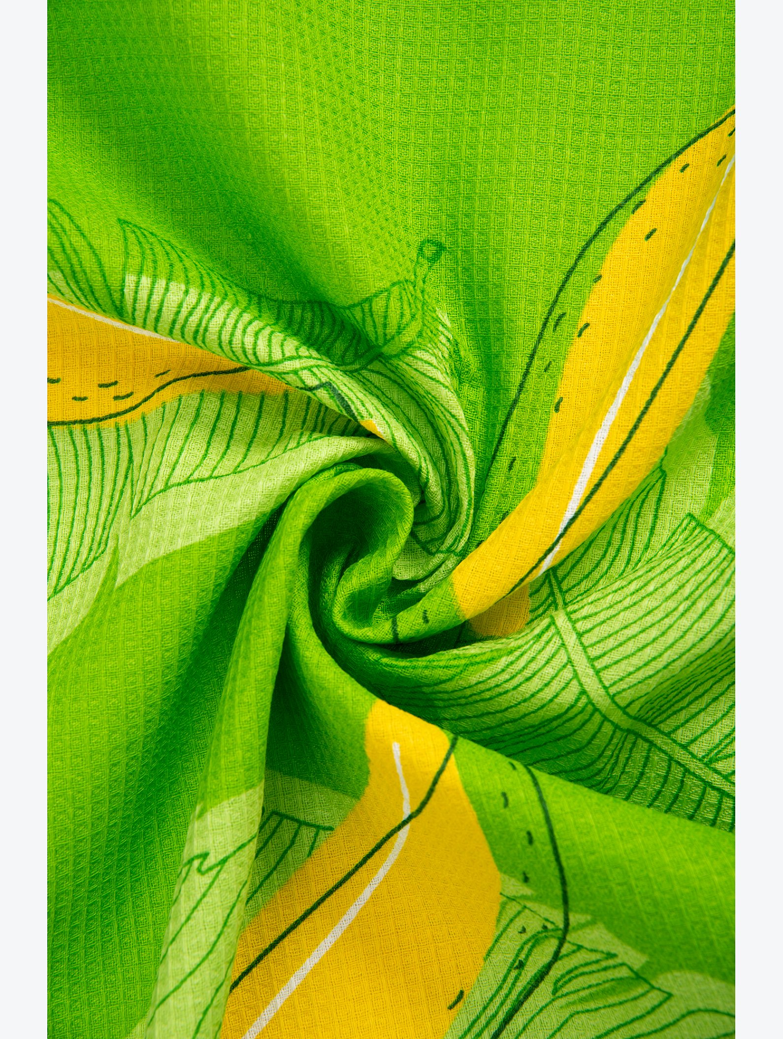 Простыня вафельная 150x200 Happy Fox Home