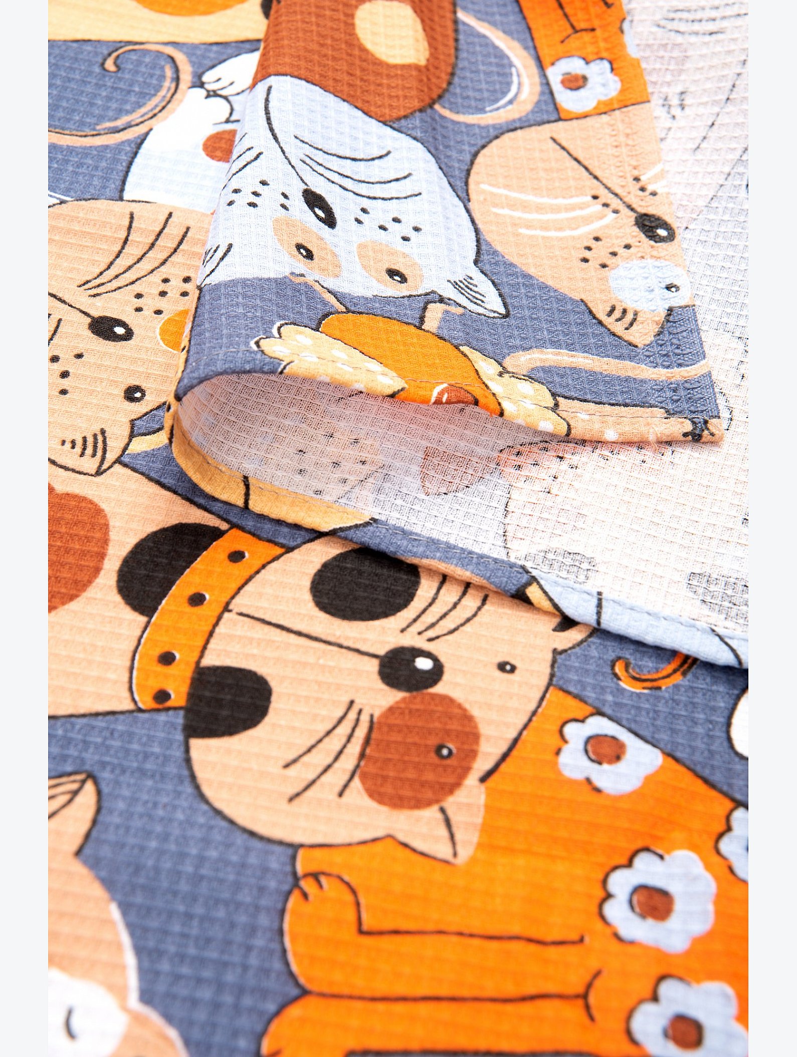 Простыня вафельная 150x200 Happy Fox Home