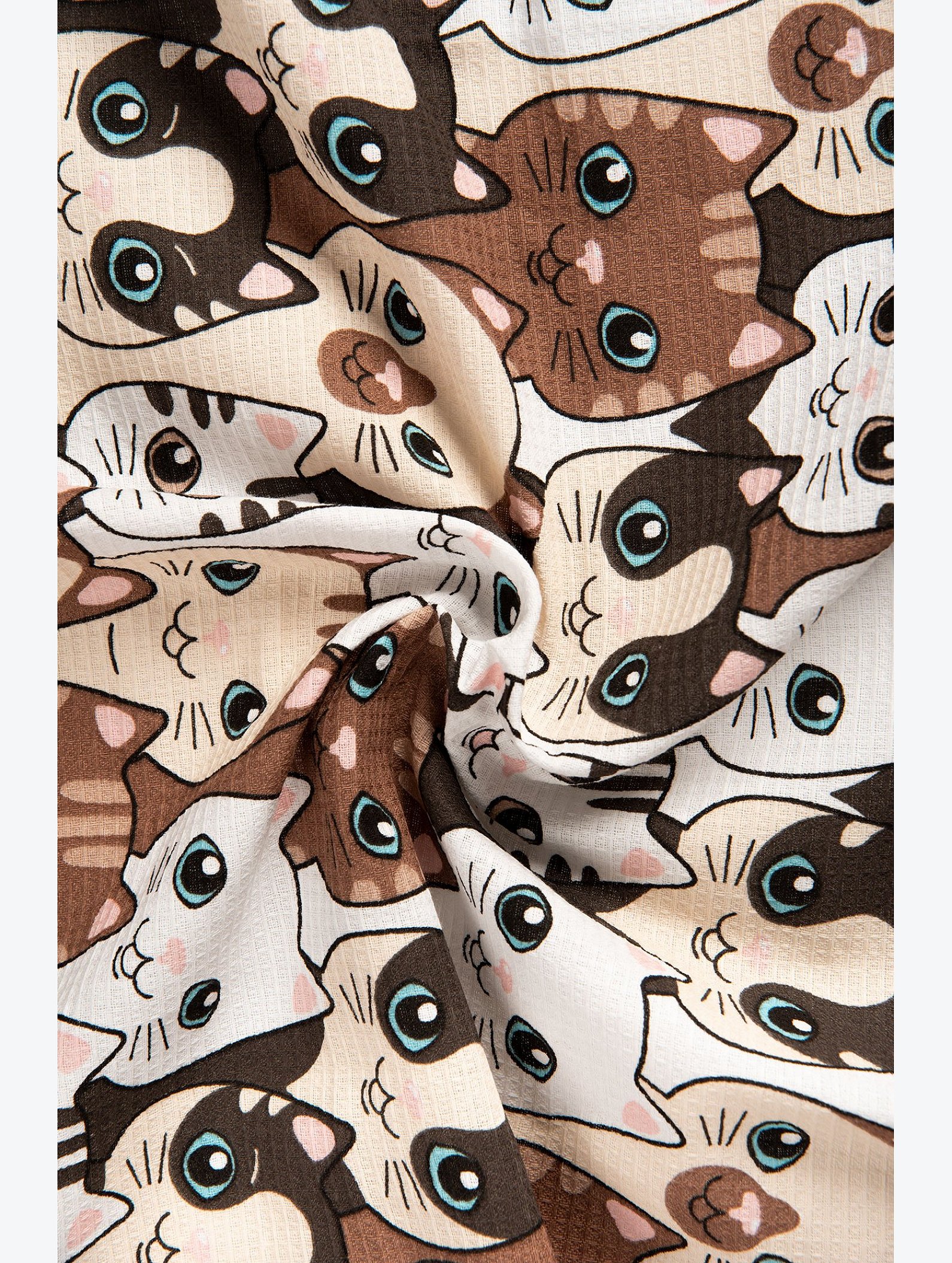 Простыня вафельная 150Х200 Happy Fox Home