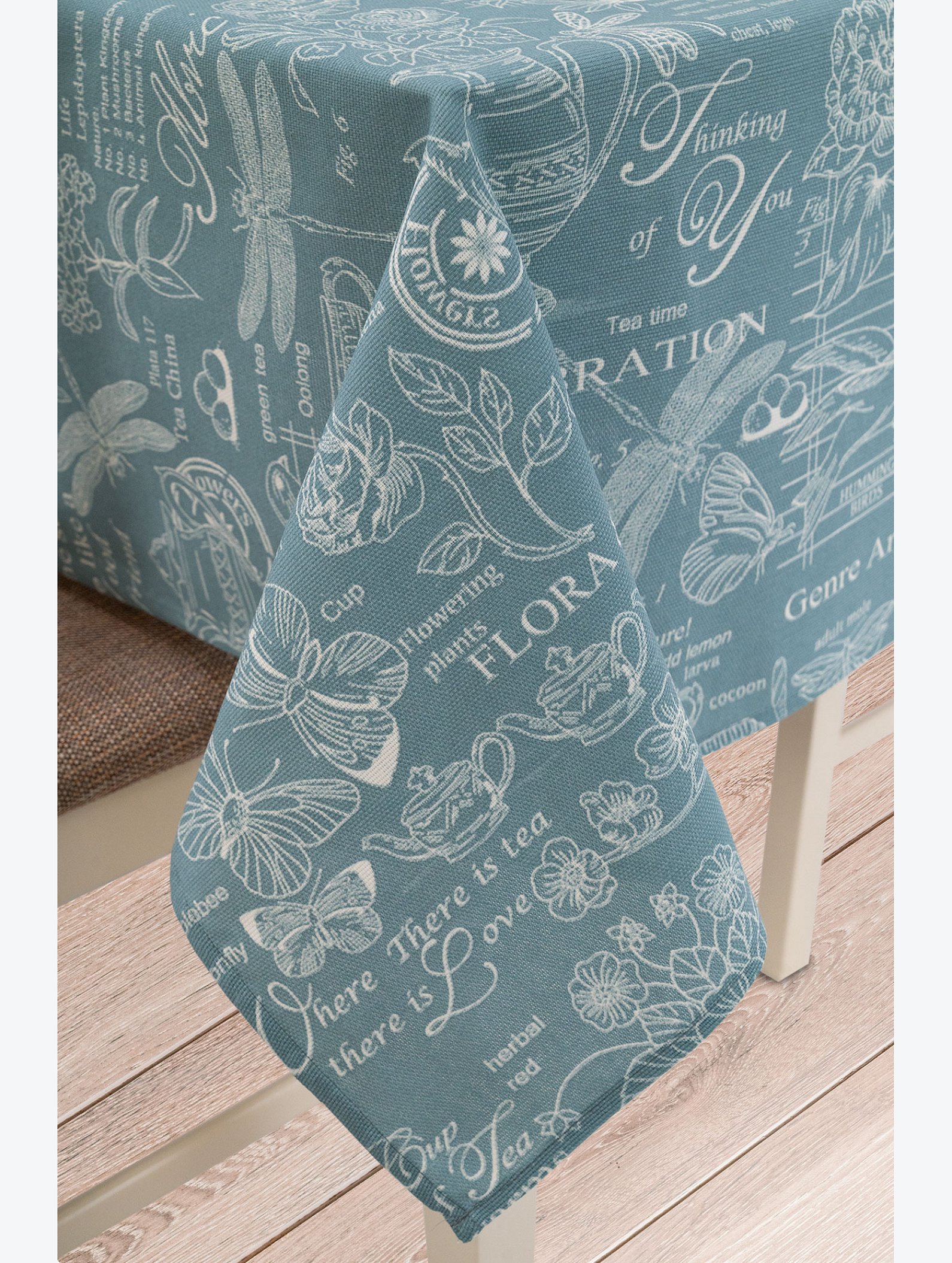 Скатерть из рогожки Happy Fox Home