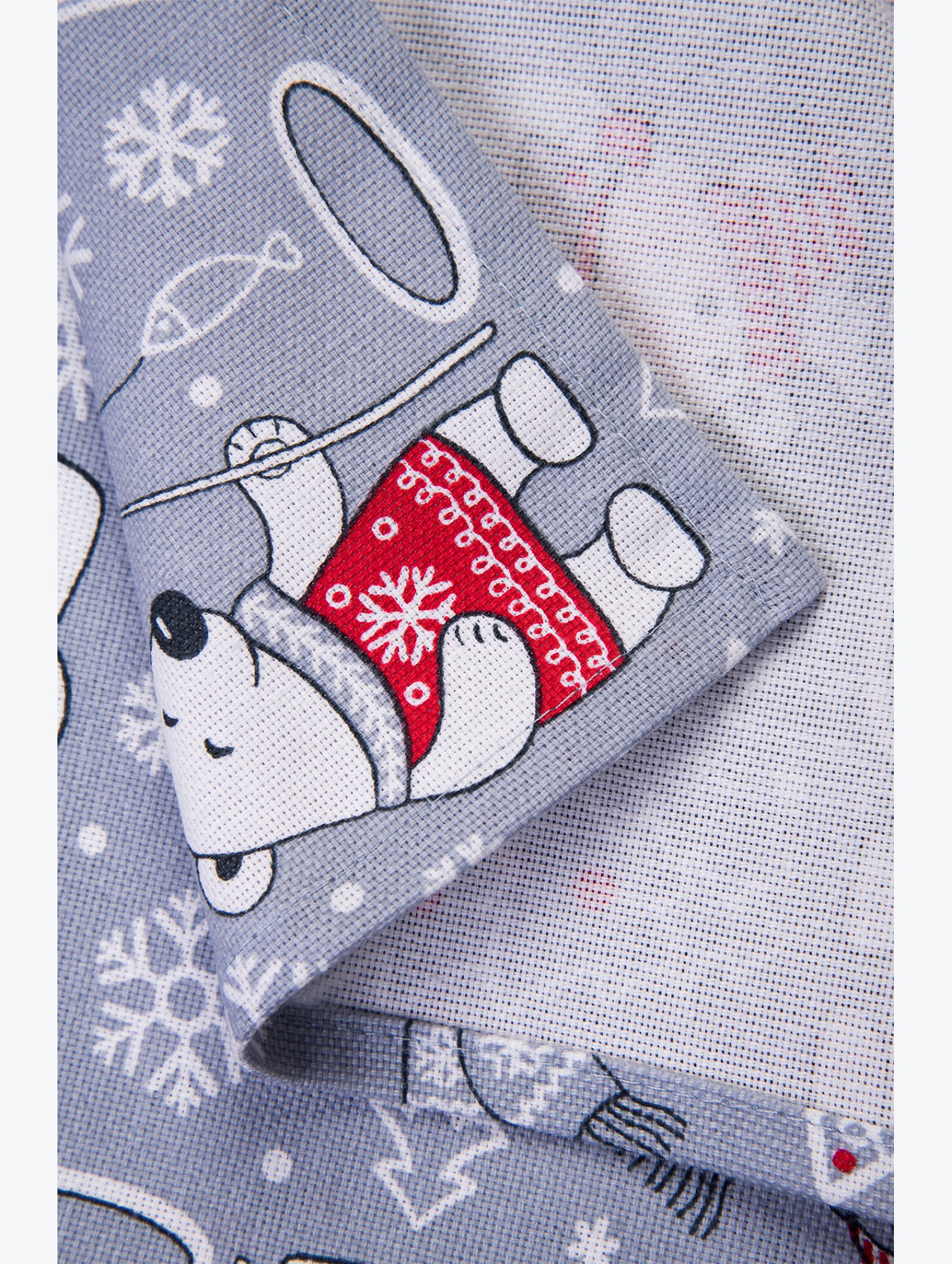 Скатерть из рогожки Happy Fox Home