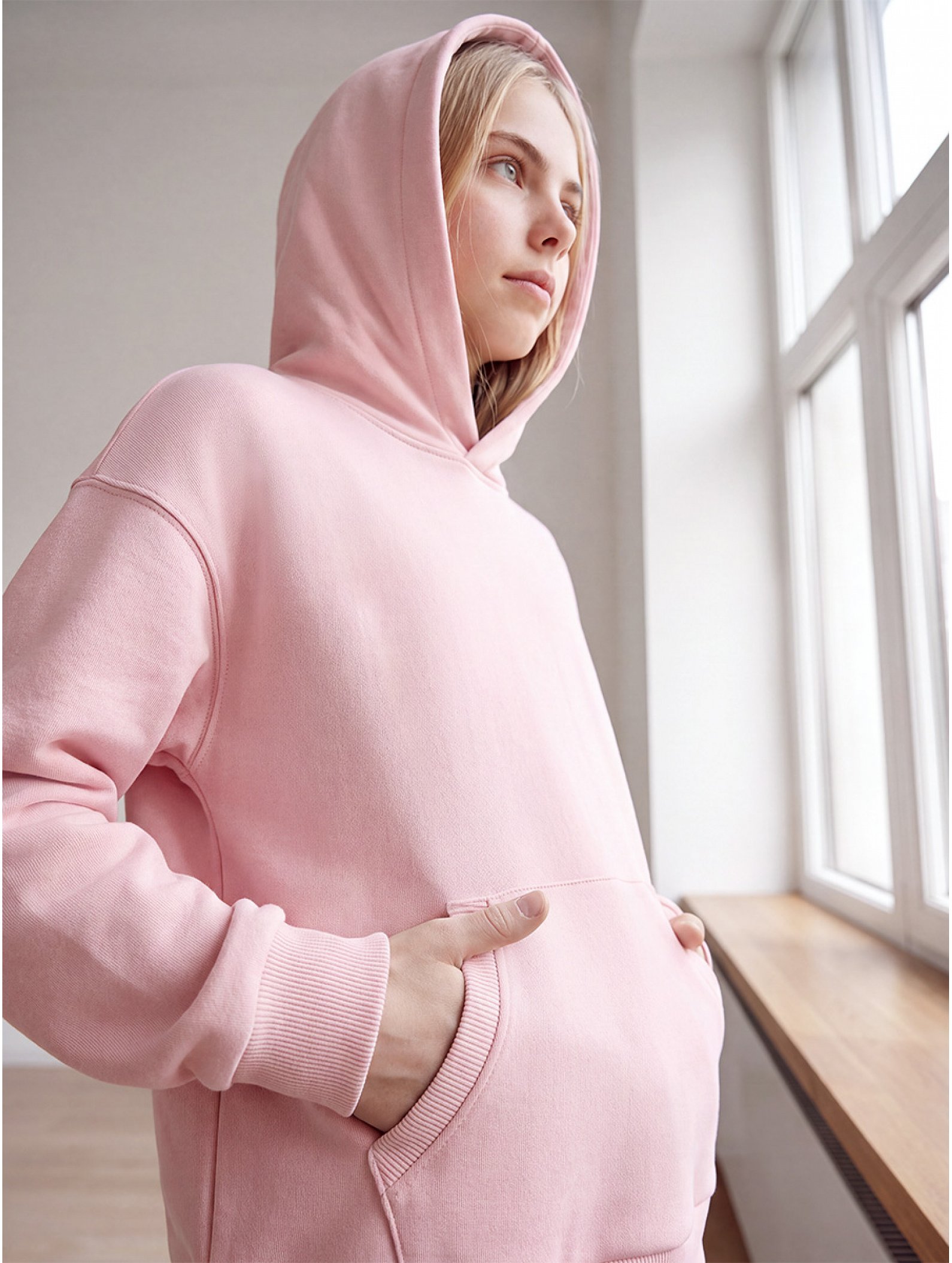 Костюм для девочки оверсайз из футера трехнитки Happyfox
