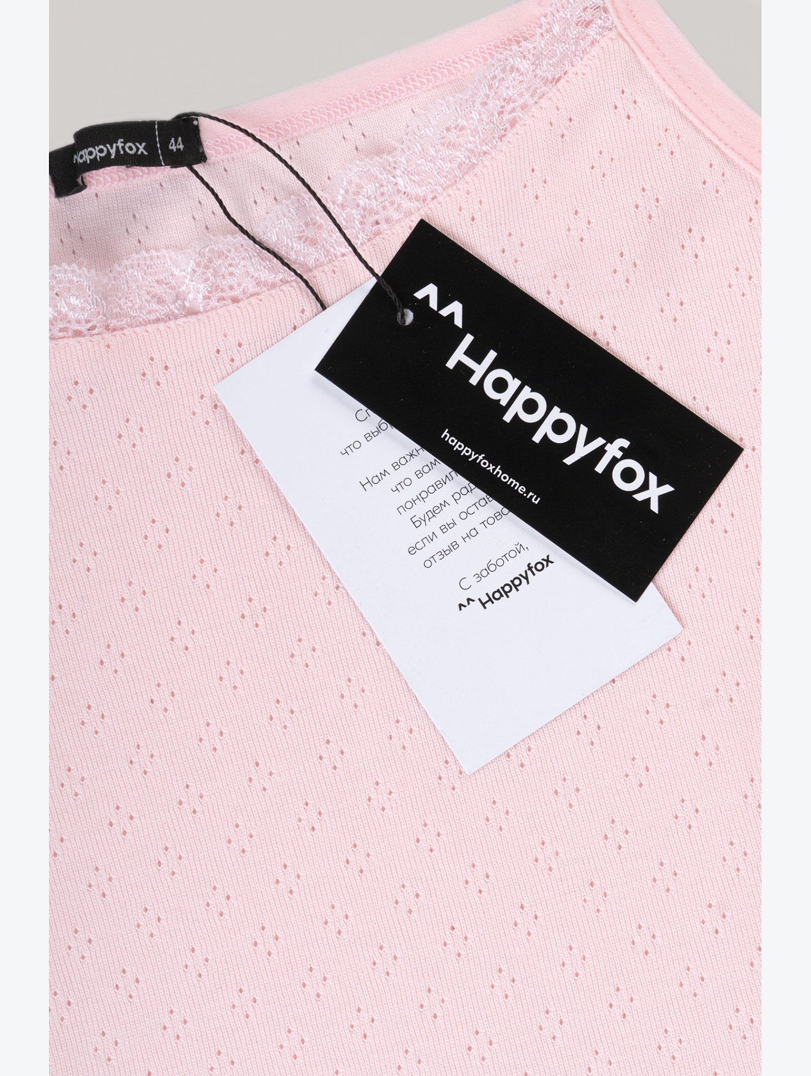 Женская пижама с шортами из ажурного хлопка Happyfox