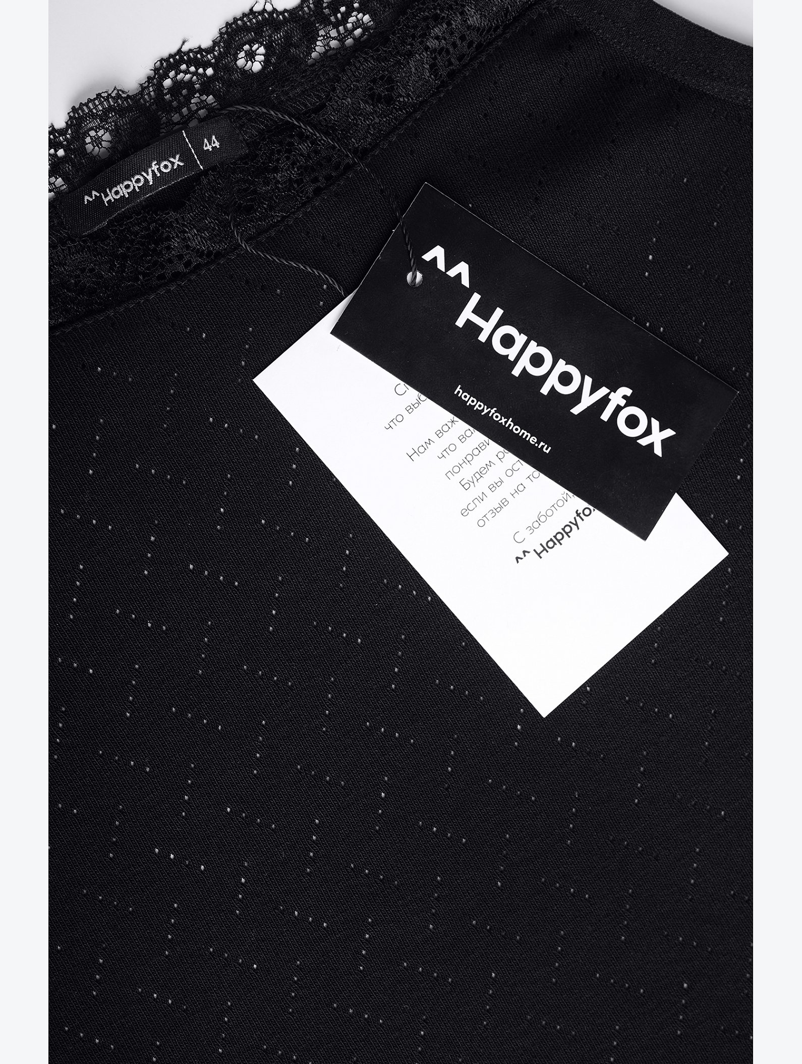 Женская пижама с шортами из ажурного хлопка Happyfox