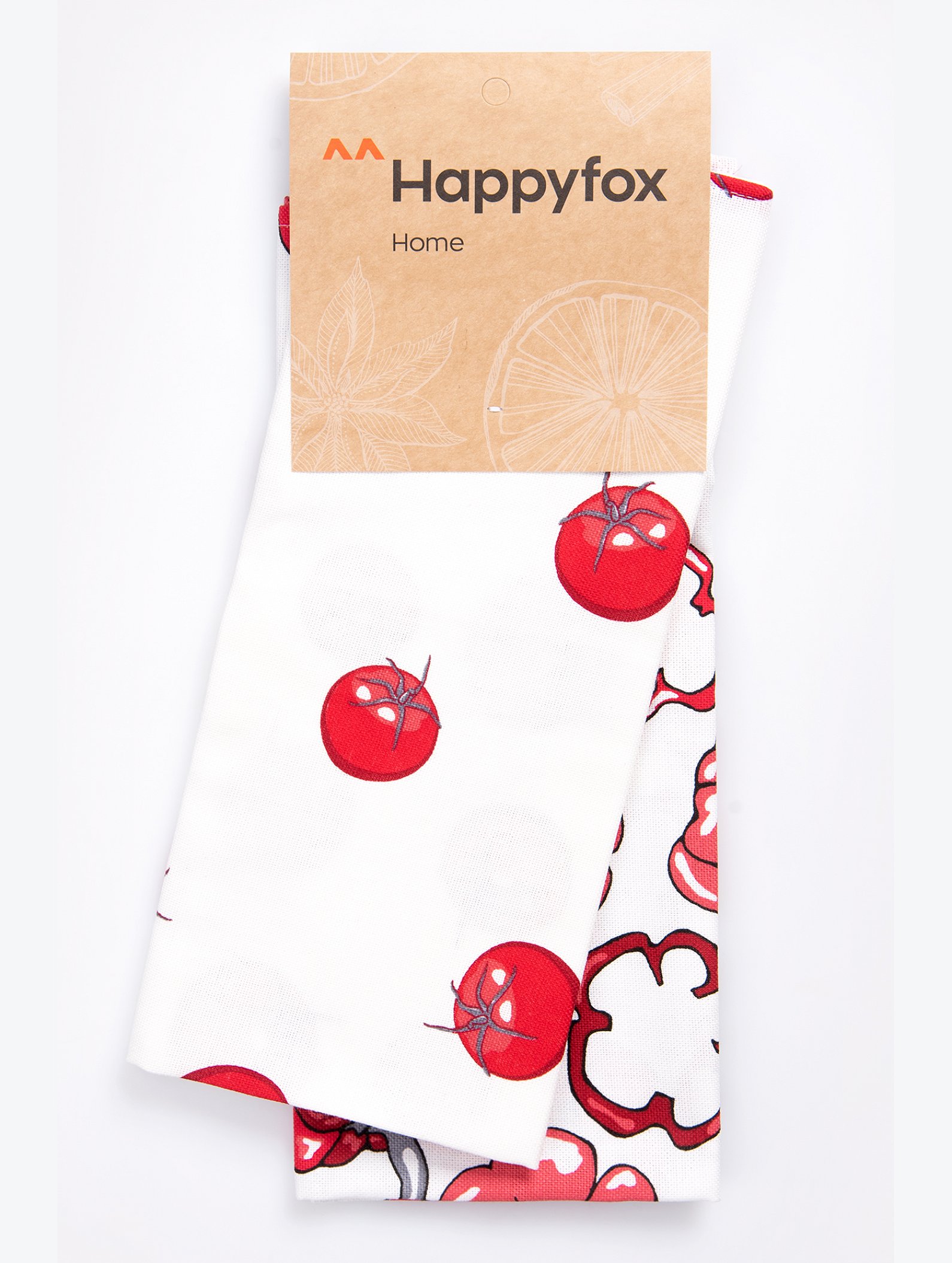 Набор полотенец из рогожки с петельками 2 шт Happy Fox Home