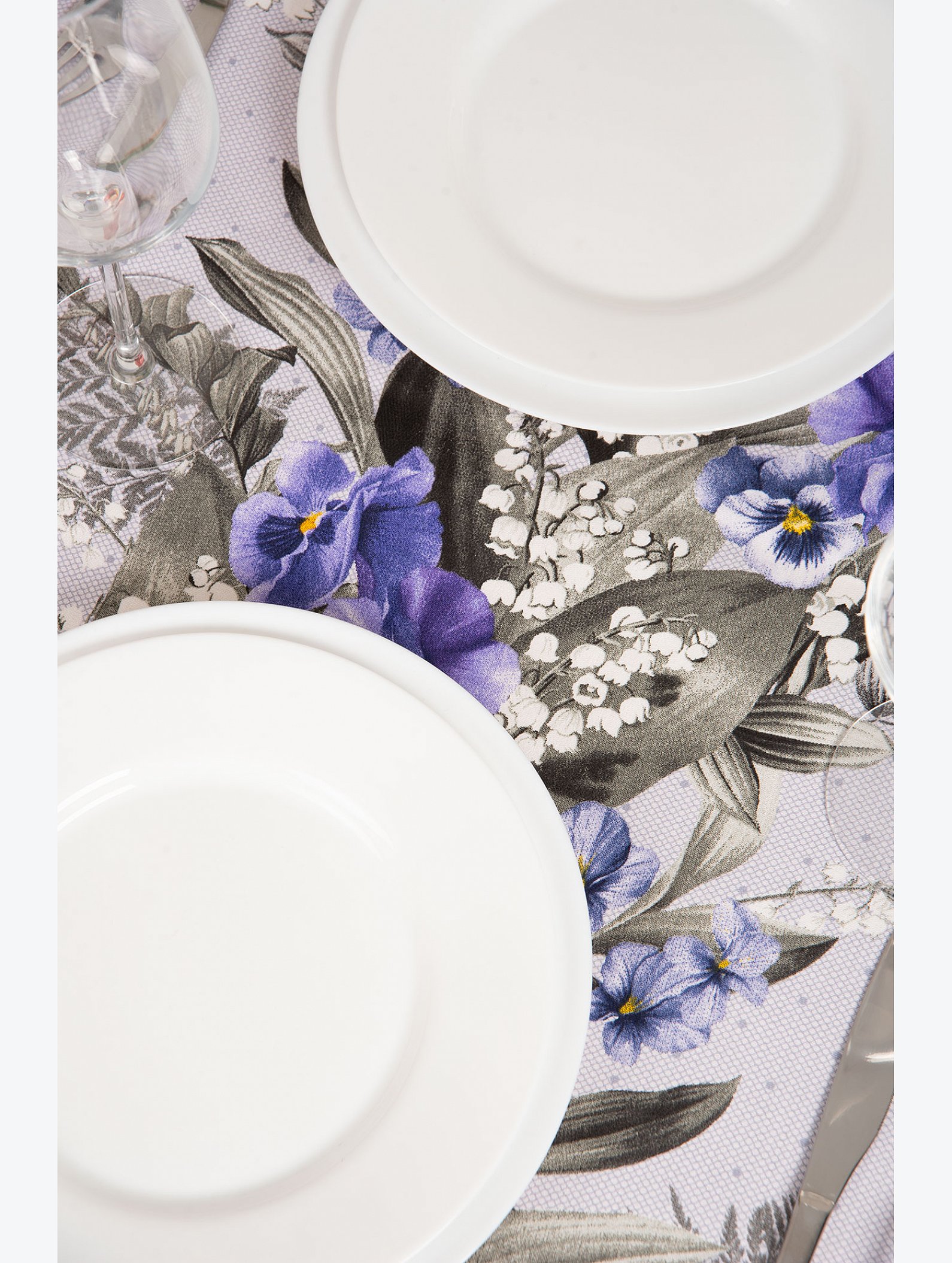 Дорожка на стол из рогожки 50x140 Happy Fox Home