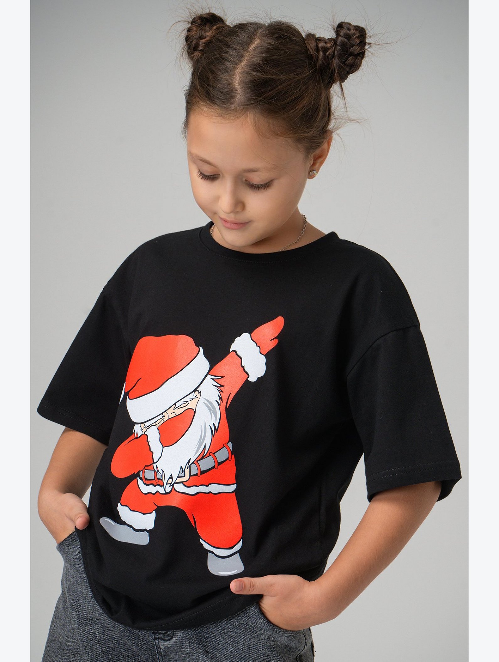 Детская футболка оверсайз Happyfox