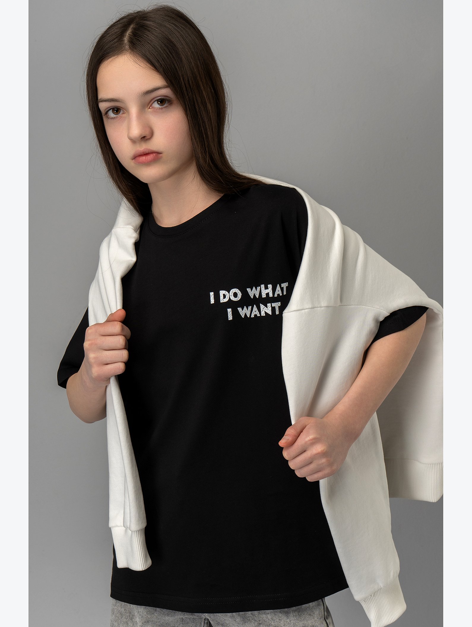 Детская футболка оверсайз Happyfox