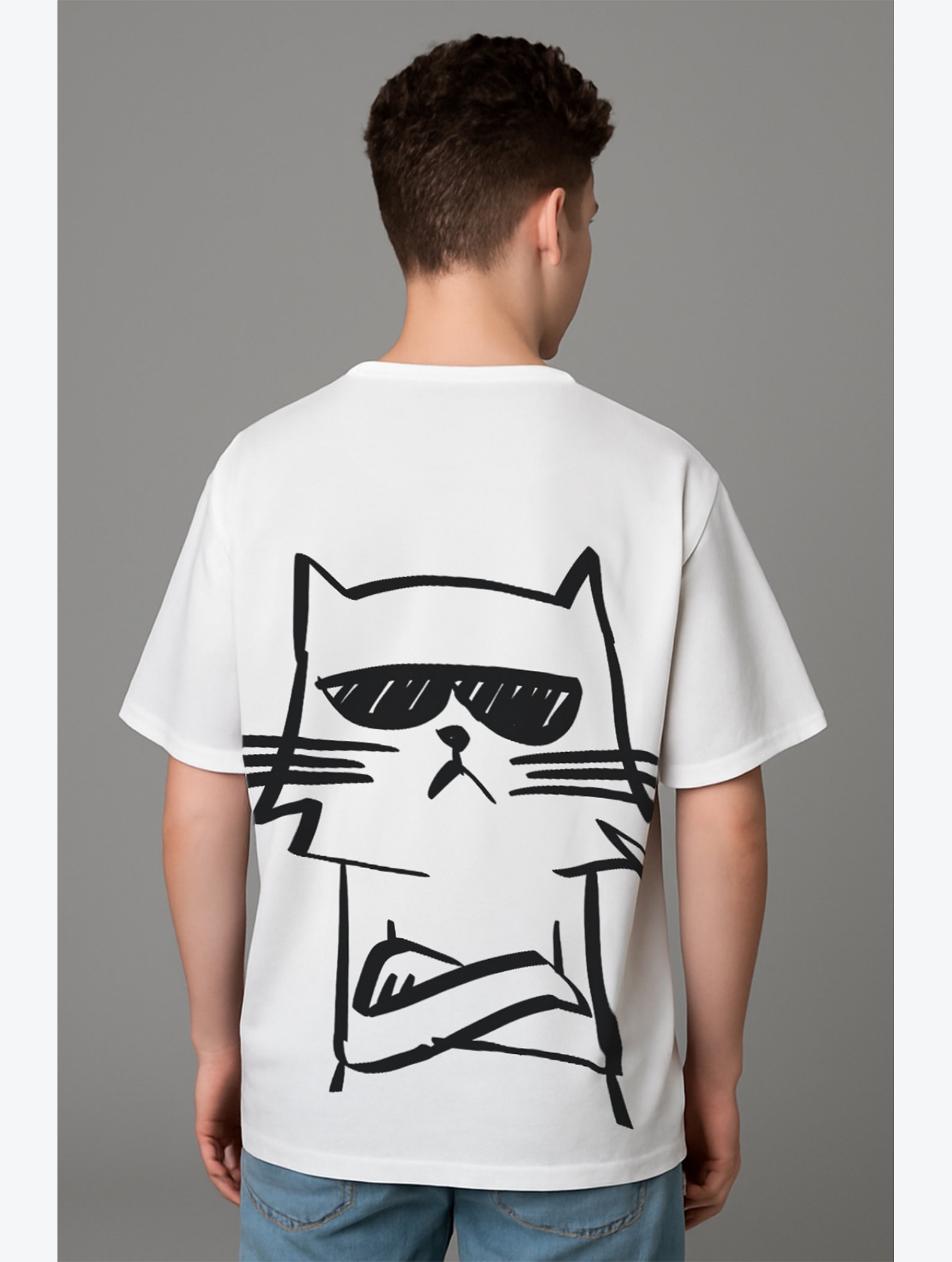 Детская футболка оверсайз Happyfox