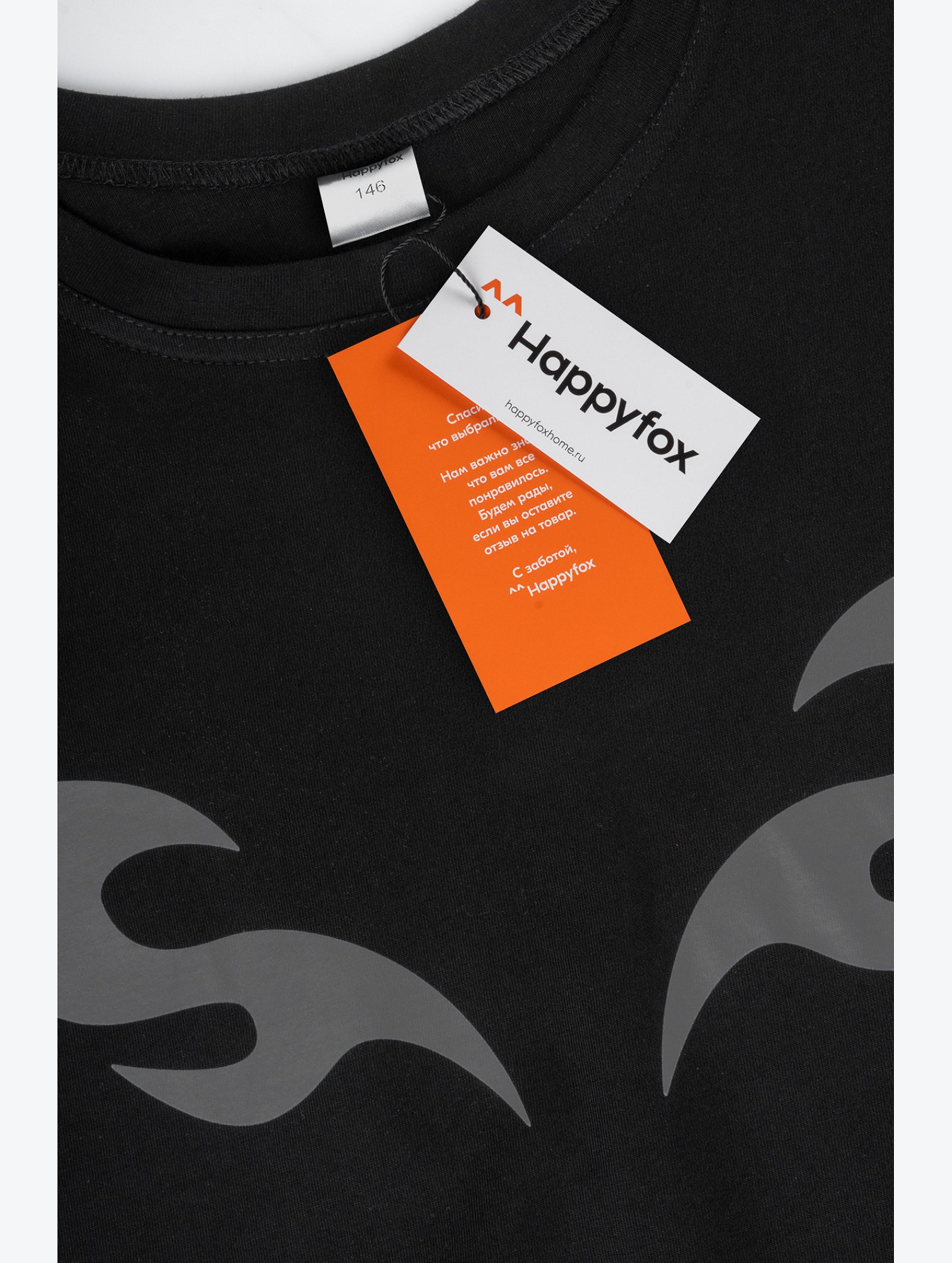 Детская футболка оверсайз Happyfox