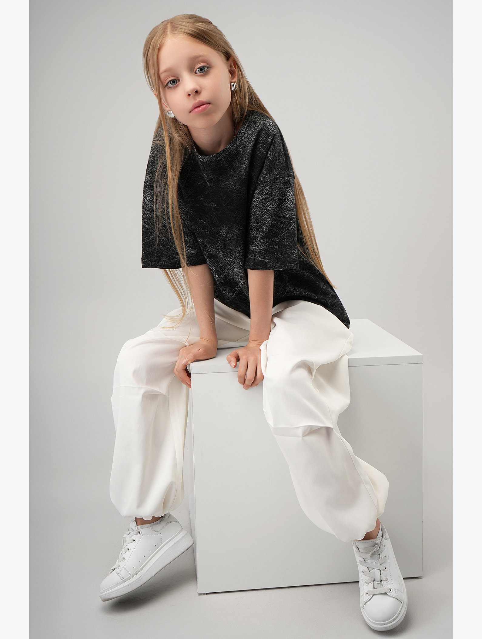 Детская футболка оверсайз Happyfox