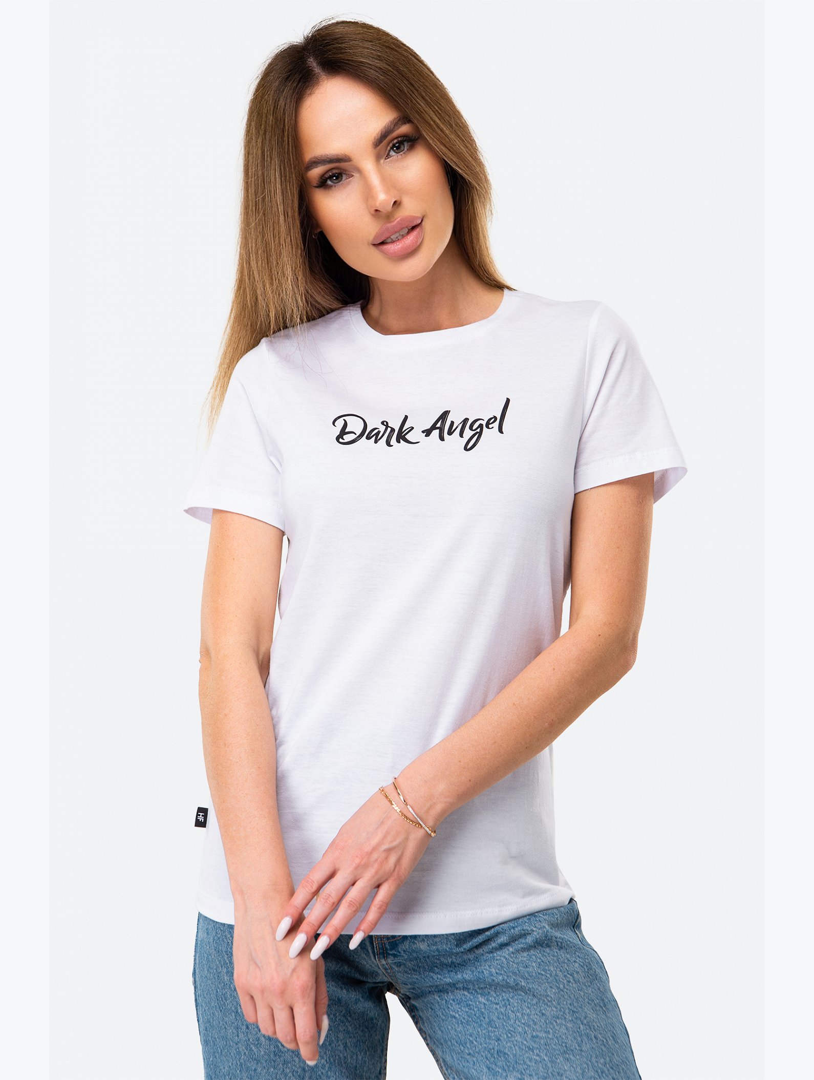 Женская хлопковая футболка Happyfox