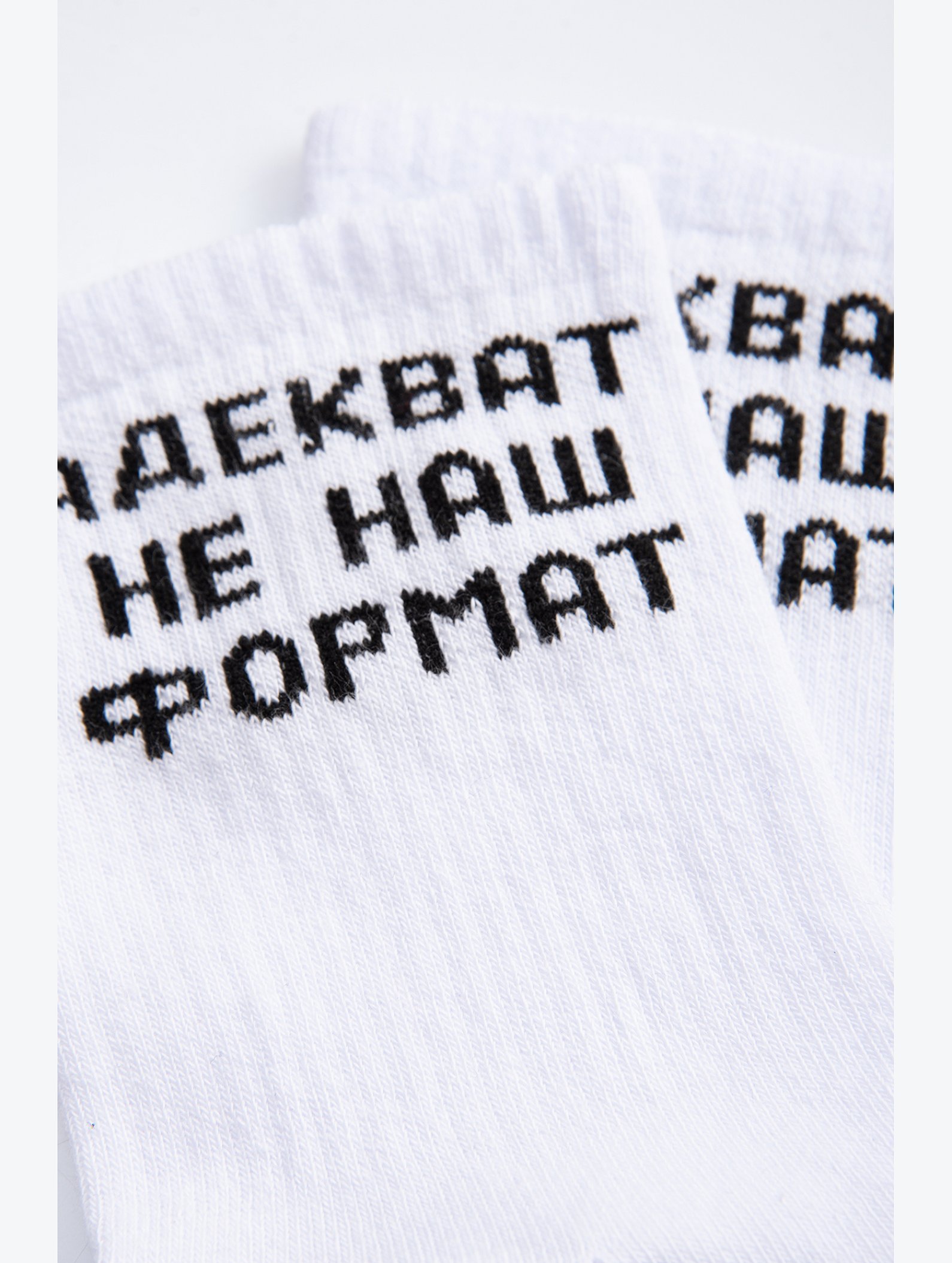 Прикольные носки с надписью Happyfox