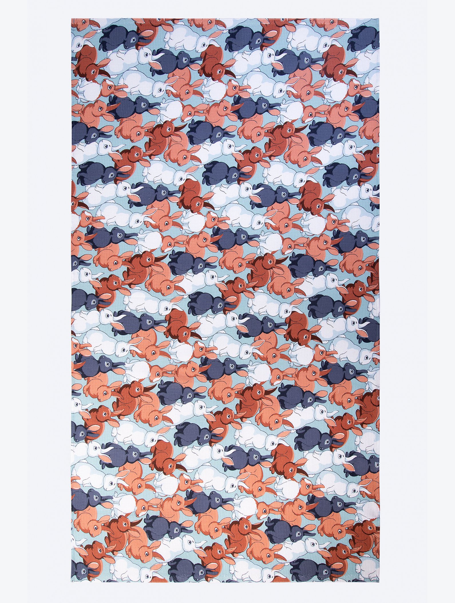 Полотенце пляжное вафельное 80Х150 Happy Fox Home
