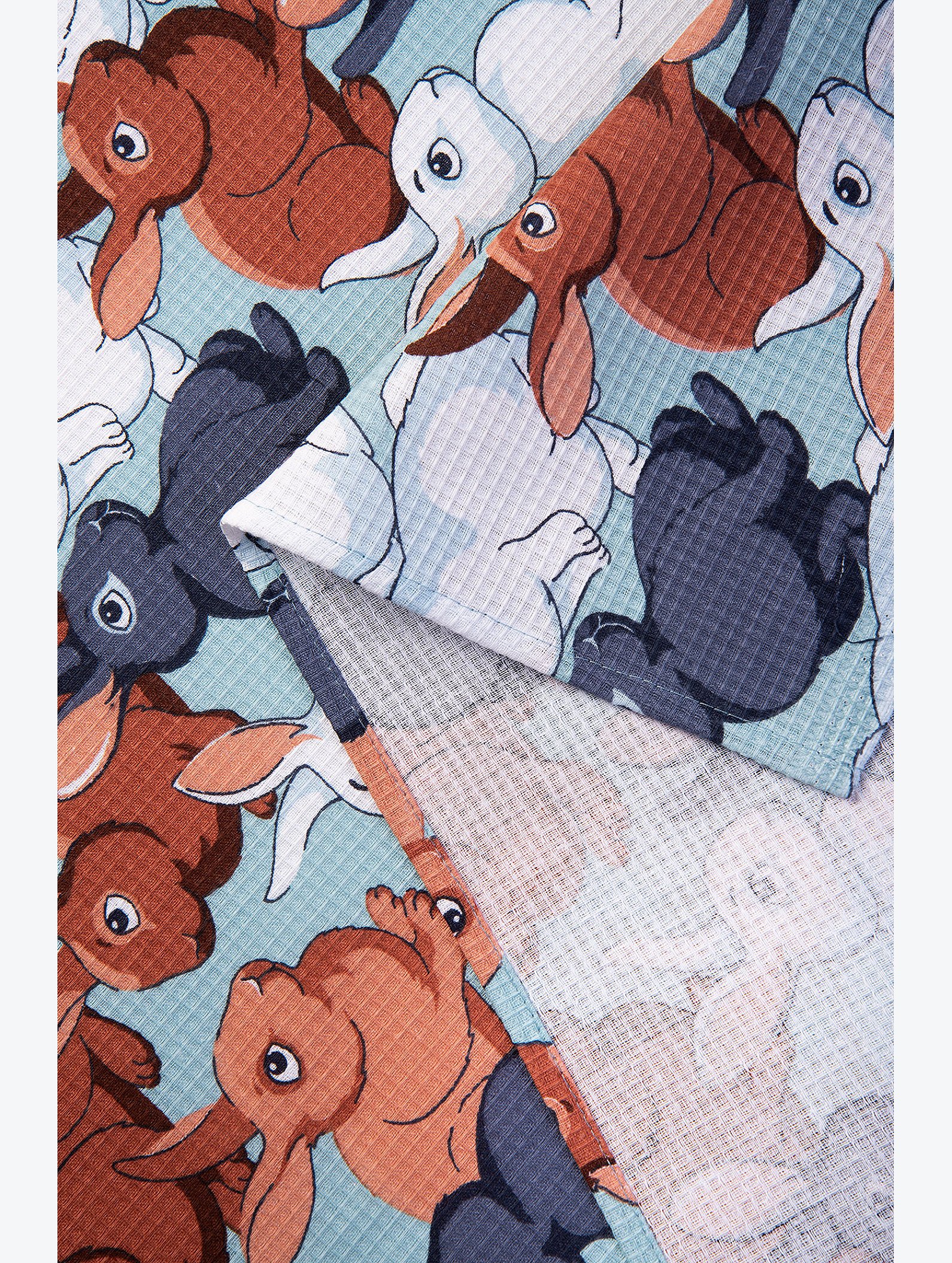 Полотенце пляжное вафельное 80Х150 Happy Fox Home