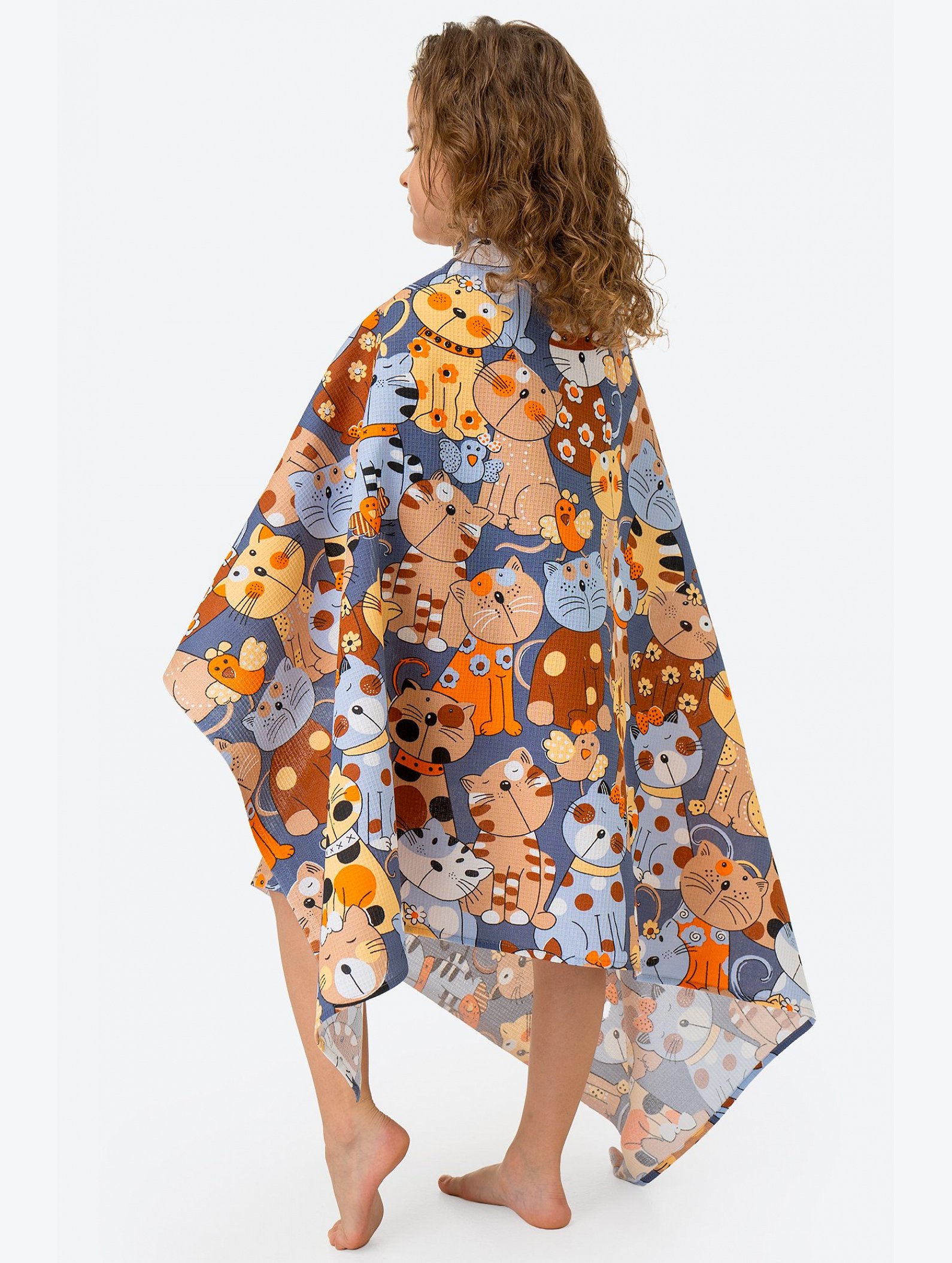 Полотенце пляжное вафельное 80x150 см Happy Fox Home