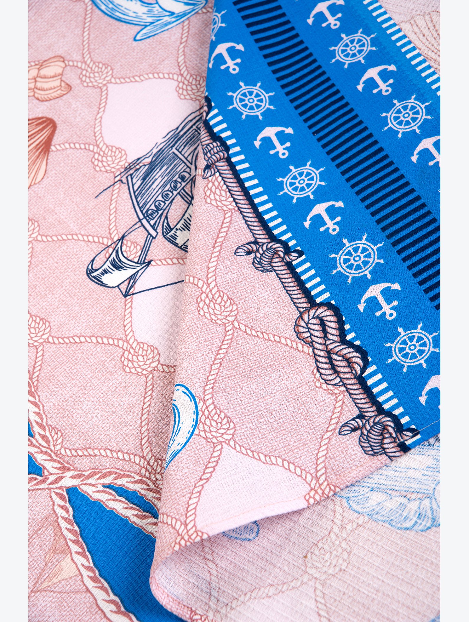 Полотенце пляжное вафельное 80x150 см Happy Fox Home