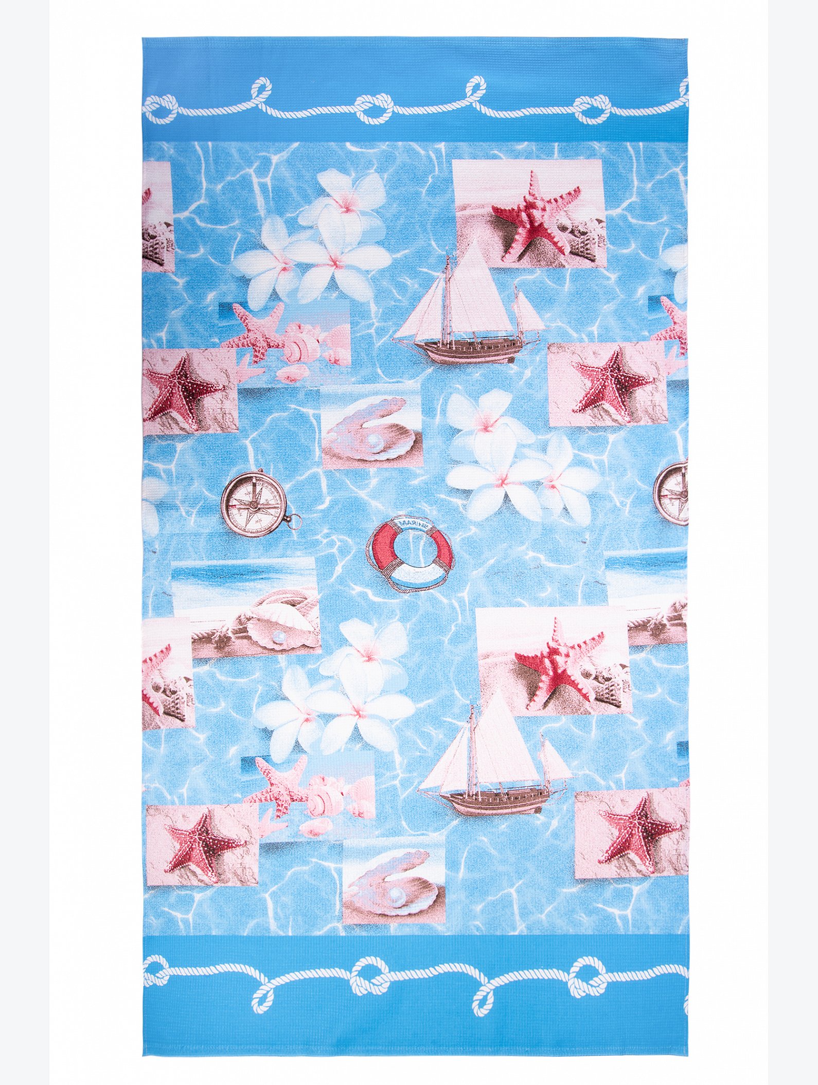 Полотенце пляжное вафельное 80Х150 Happy Fox Home