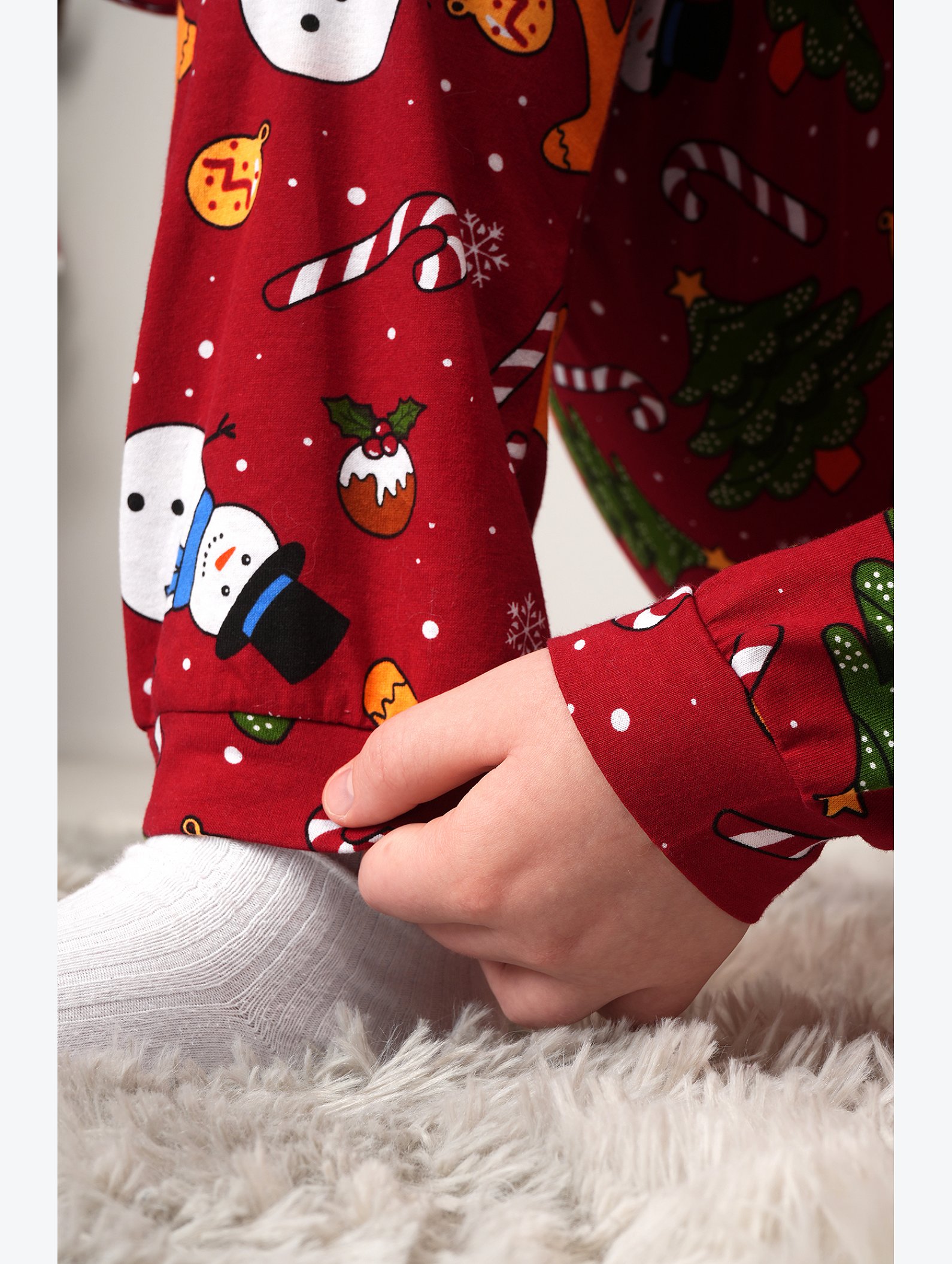 Детская новогодняя пижама Happyfox