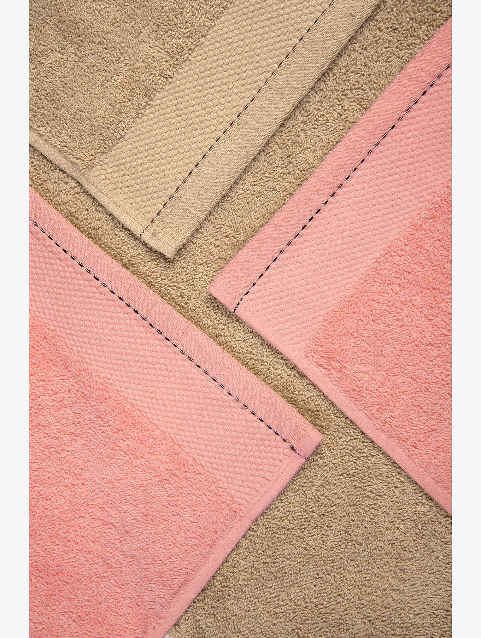 Набор махровых полотенец 4 шт. Happy Fox Home