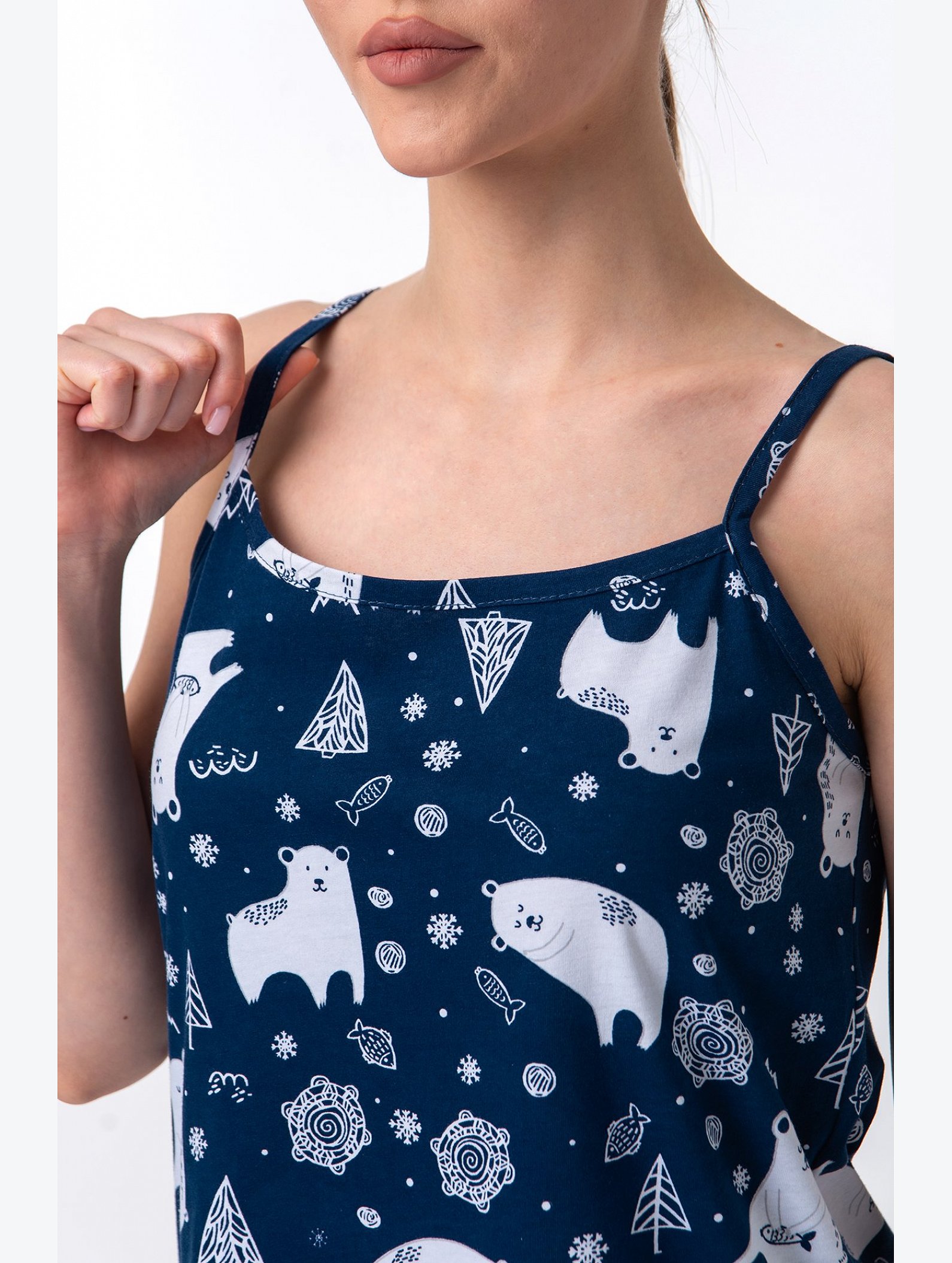 Женская пижама с шортами Happyfox