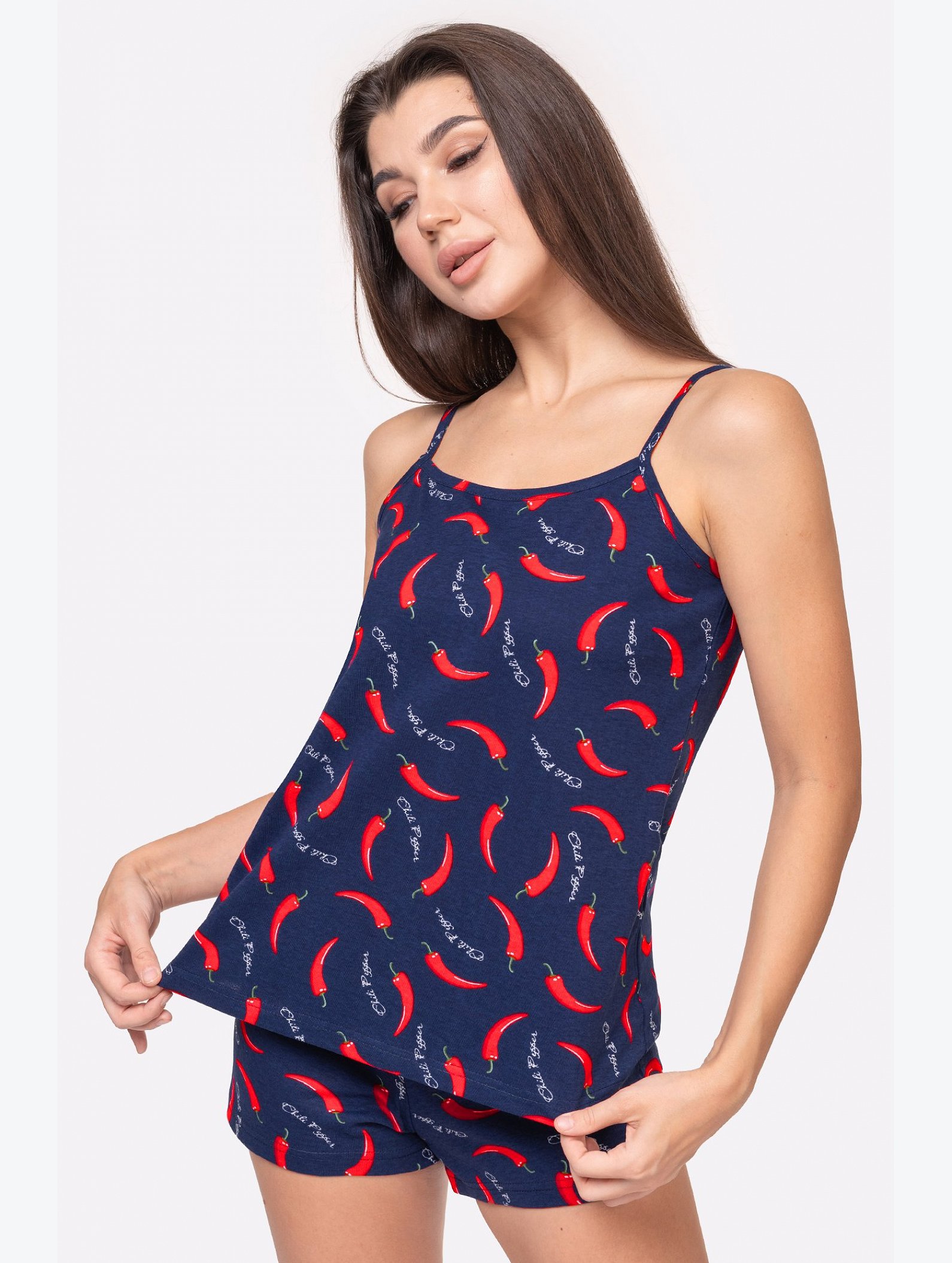 Женская пижама с шортами Happyfox