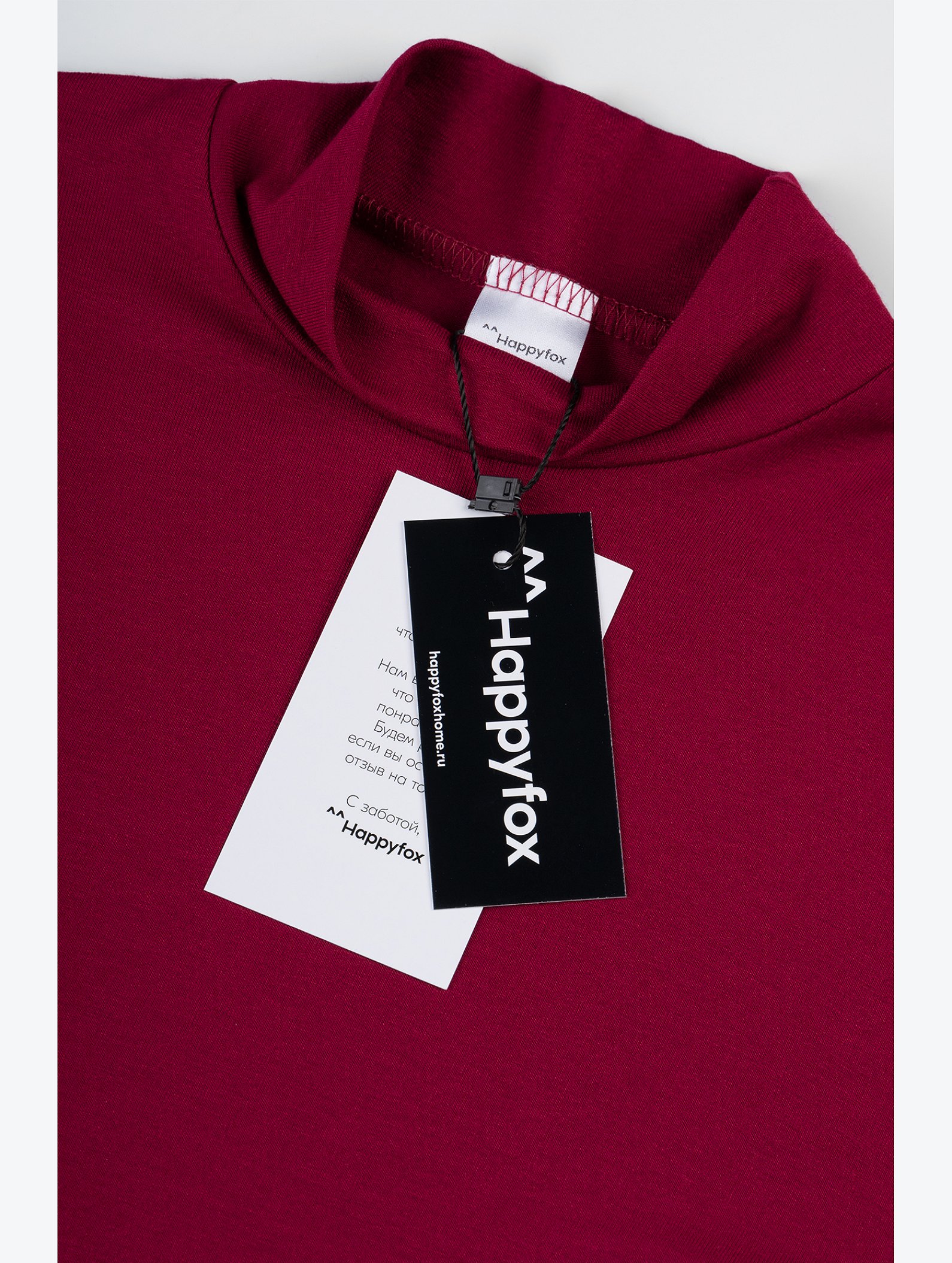 Женская водолазка из вискозы рукав 3/4 Happyfox